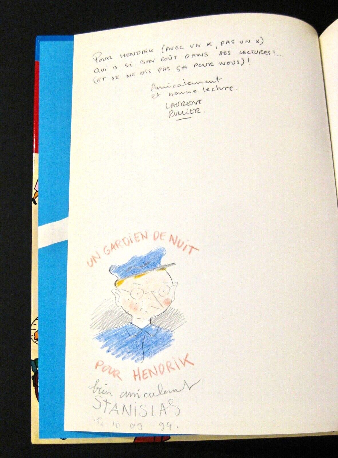 Stanislas Dédicace Victor Levallois Ed. ALPEN  EO 1994 TBE