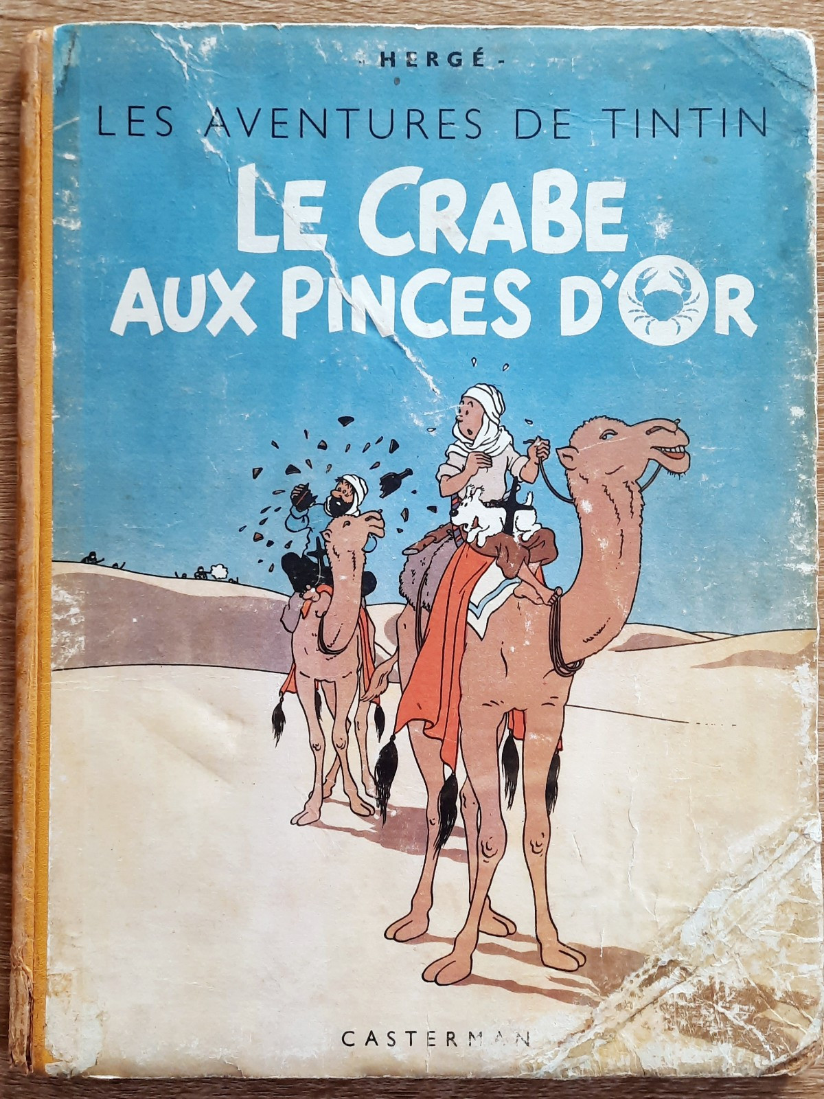 TINTIN - Le Crabe aux Pinces d'or - EO A23 1944