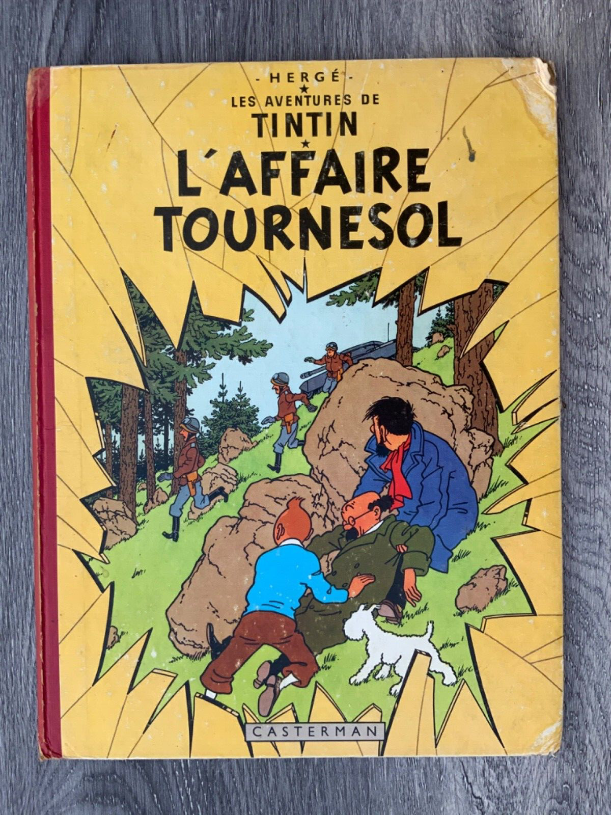 Tintin - L’affaire Tournesol - B20 - EO Belge de 1956 - BE