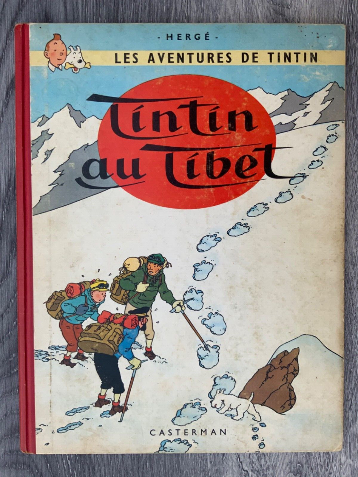 Tintin - Au Tibet - B29 - EO de 1960 - BE