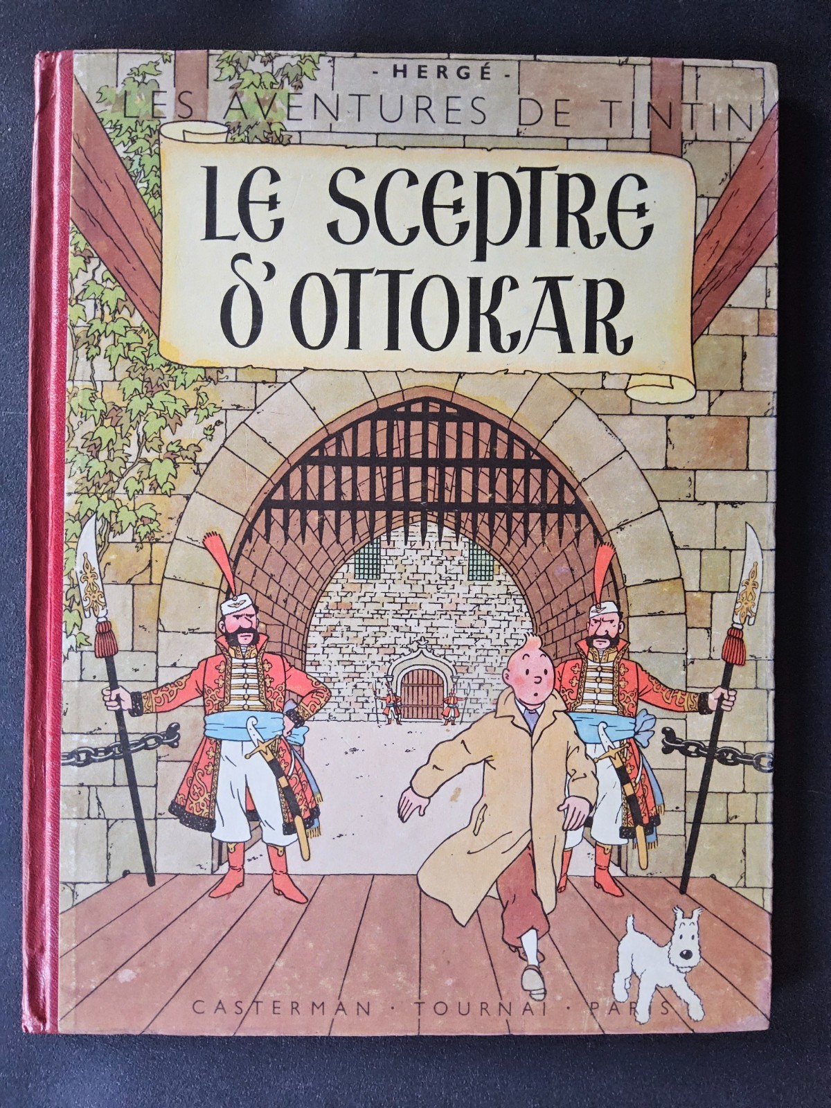 Tintin - Le Sceptre D’Ottokar - B1 - EO Couleurs de 1947 - TTBE