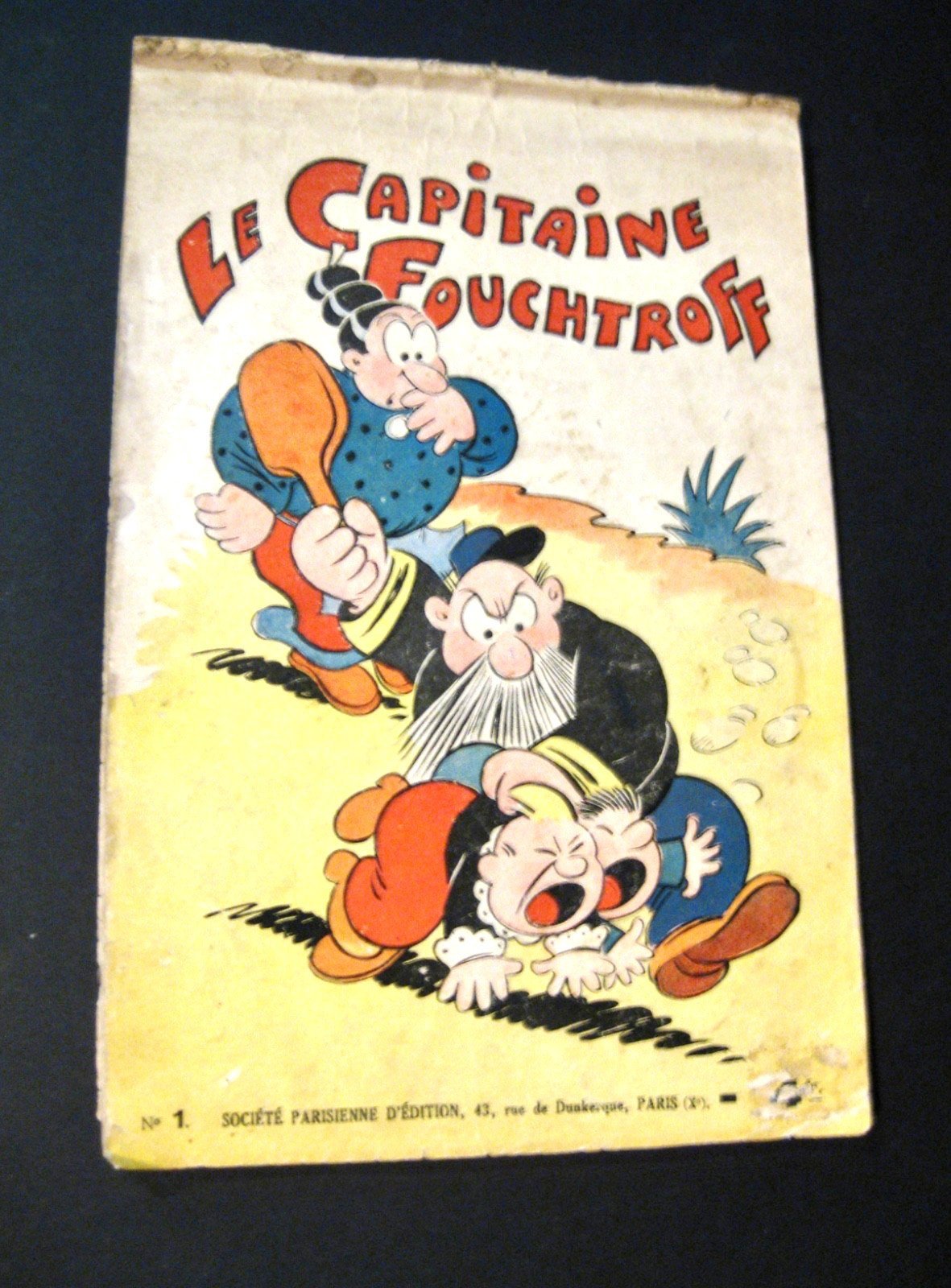 Le Capitaine Fouchtroff  Dirks EO SPE 1938 Etat correct