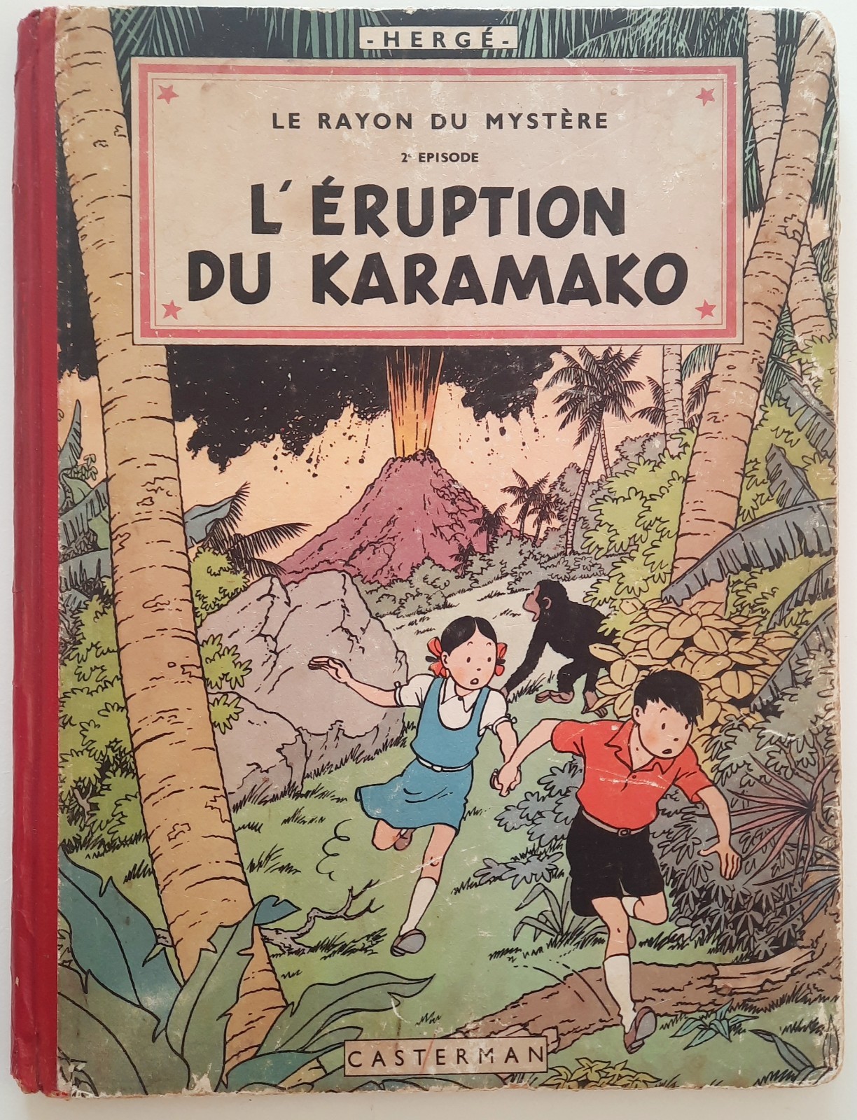 HERGÉ - Jo Zette Jocko -  EO B6 1952