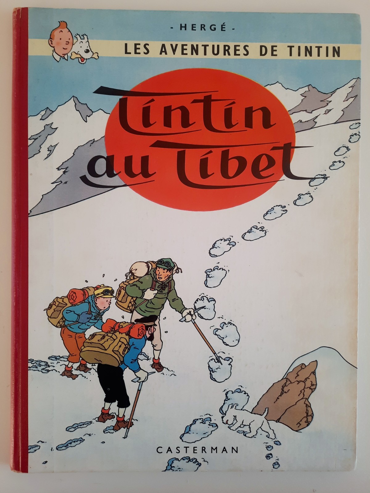 HERGÉ - Tintin au Tibet - EO B29 1960