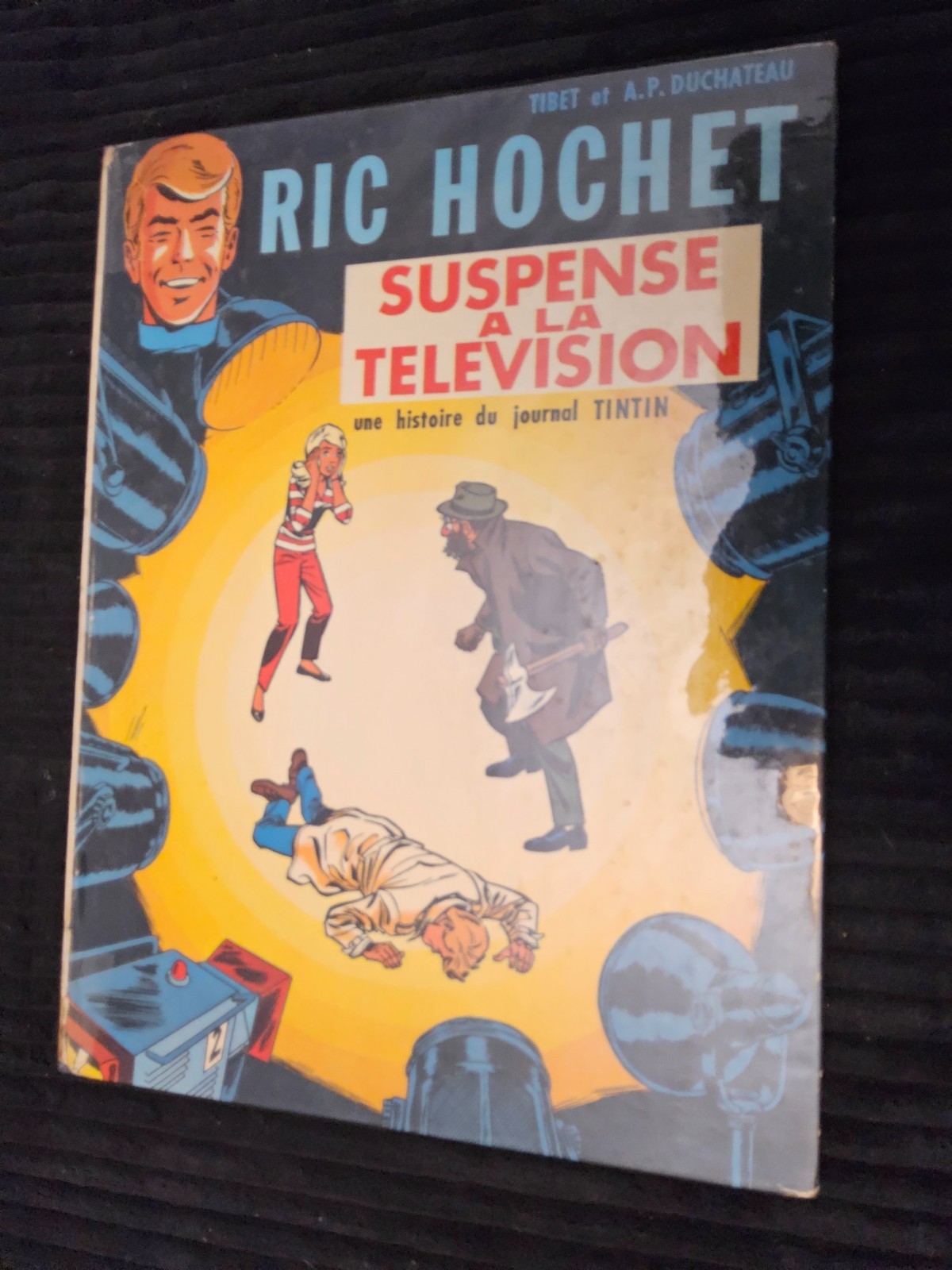 Ric Hochet - Suspense a la télévision - EO de 1968 - TBE - Lombard