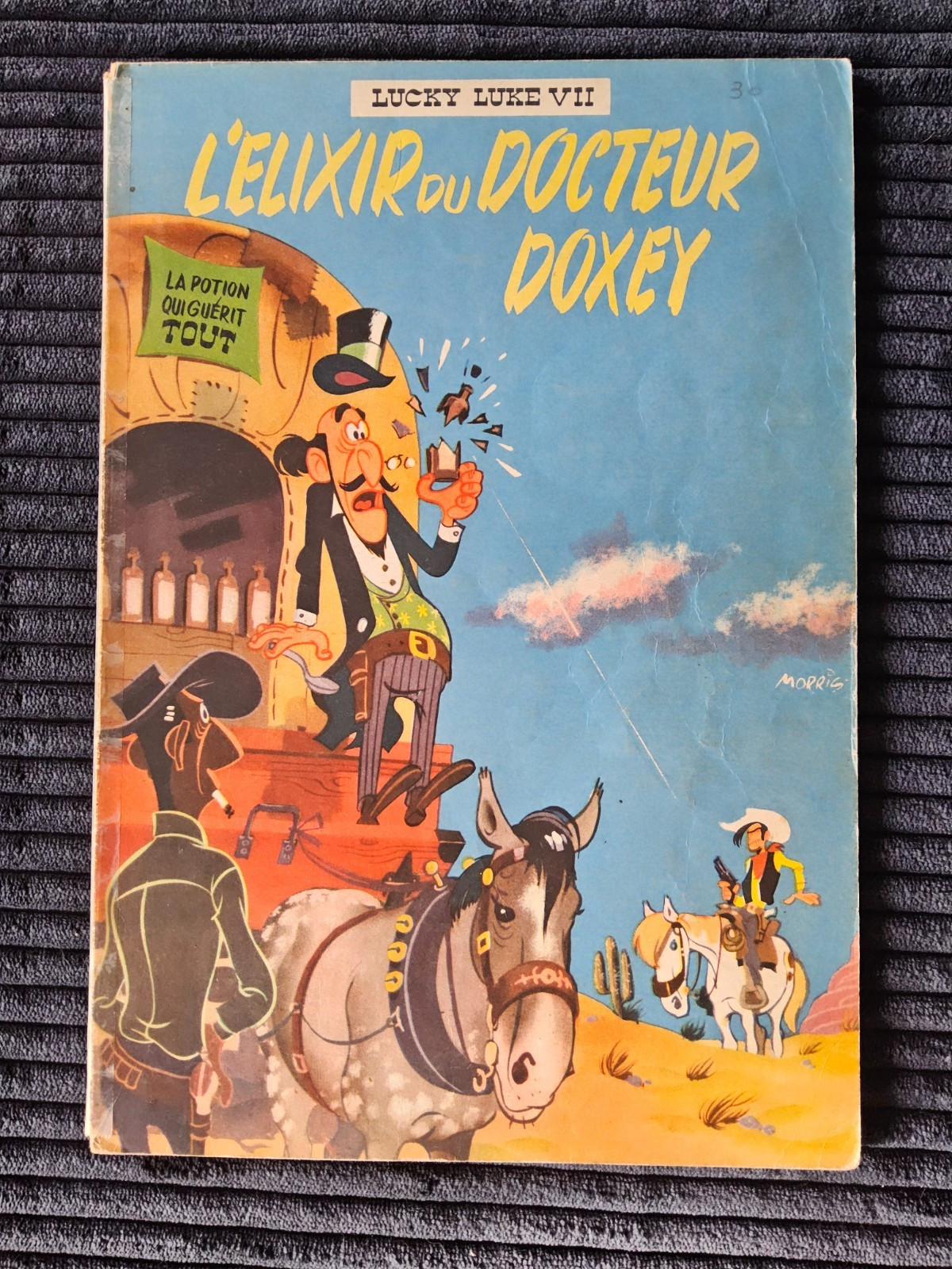 Lucky Luke - L’élixir du Docteur Doxey - EO de 1955 - TBE