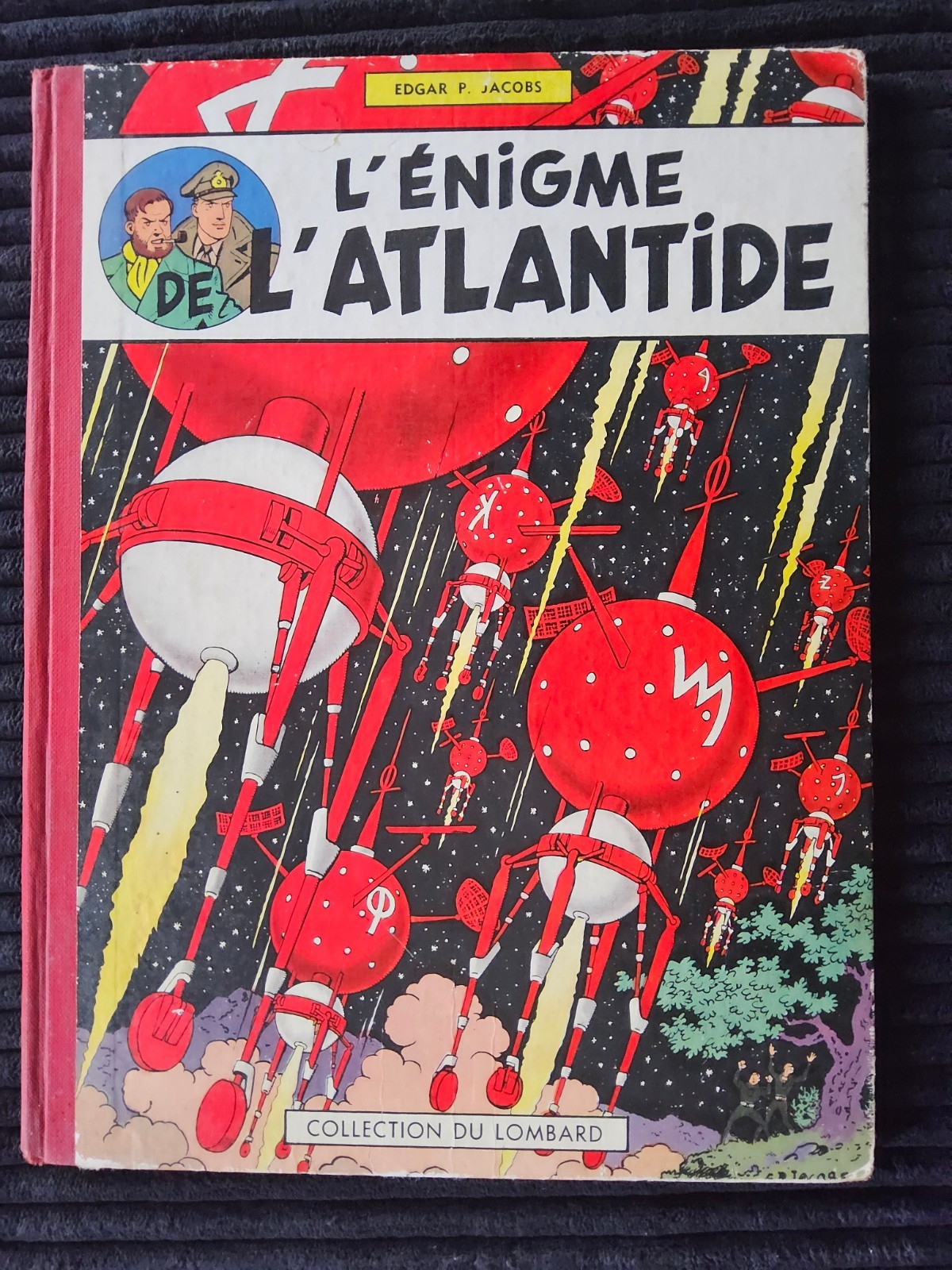 Blake et Mortimer - L’énigme de l’Atlantide - EO de 1957 - Lombard - BE