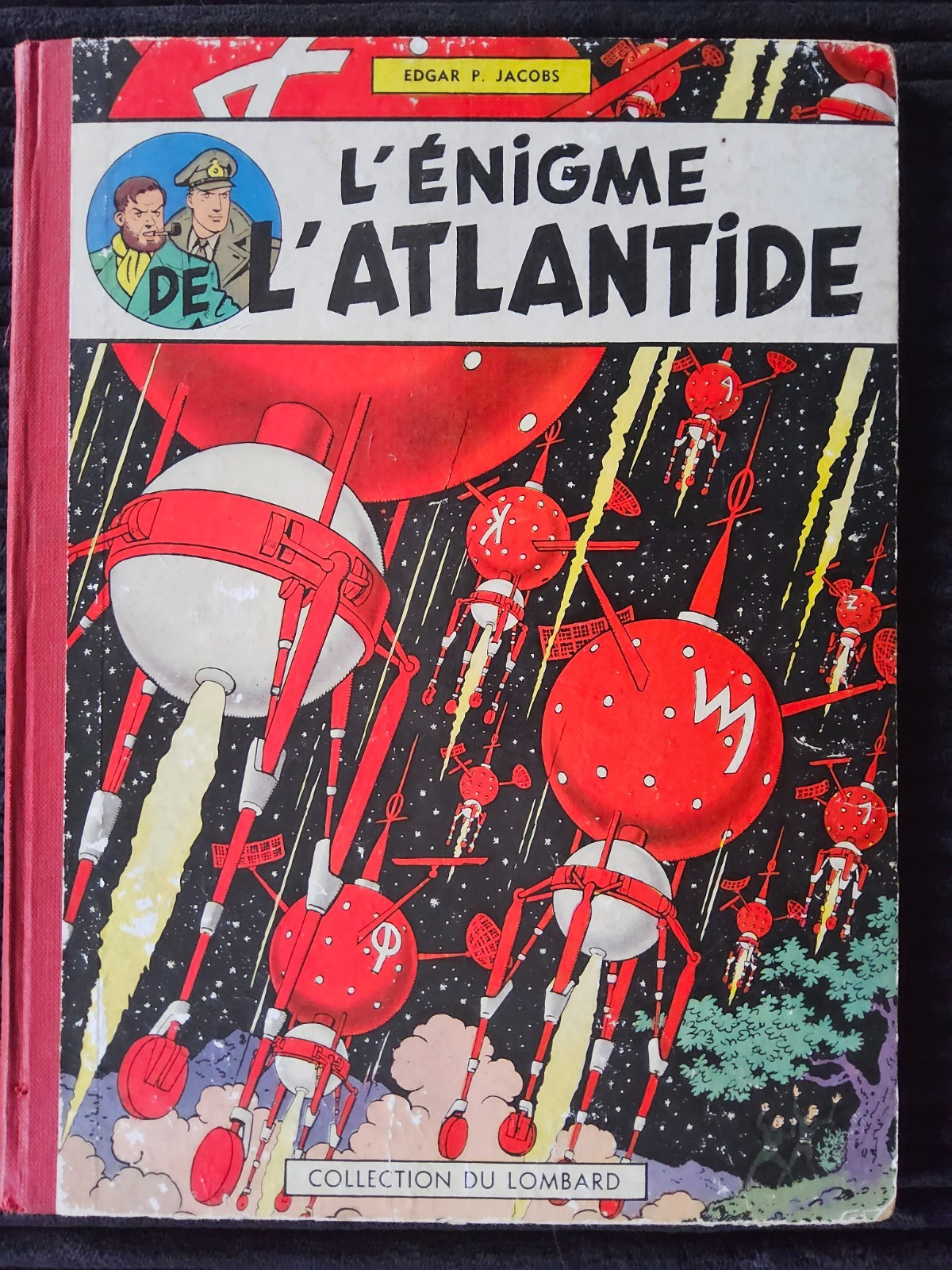 Blake et Mortimer - L’énigme de l’Atlantide - EO de 1957 - Lombard - BE