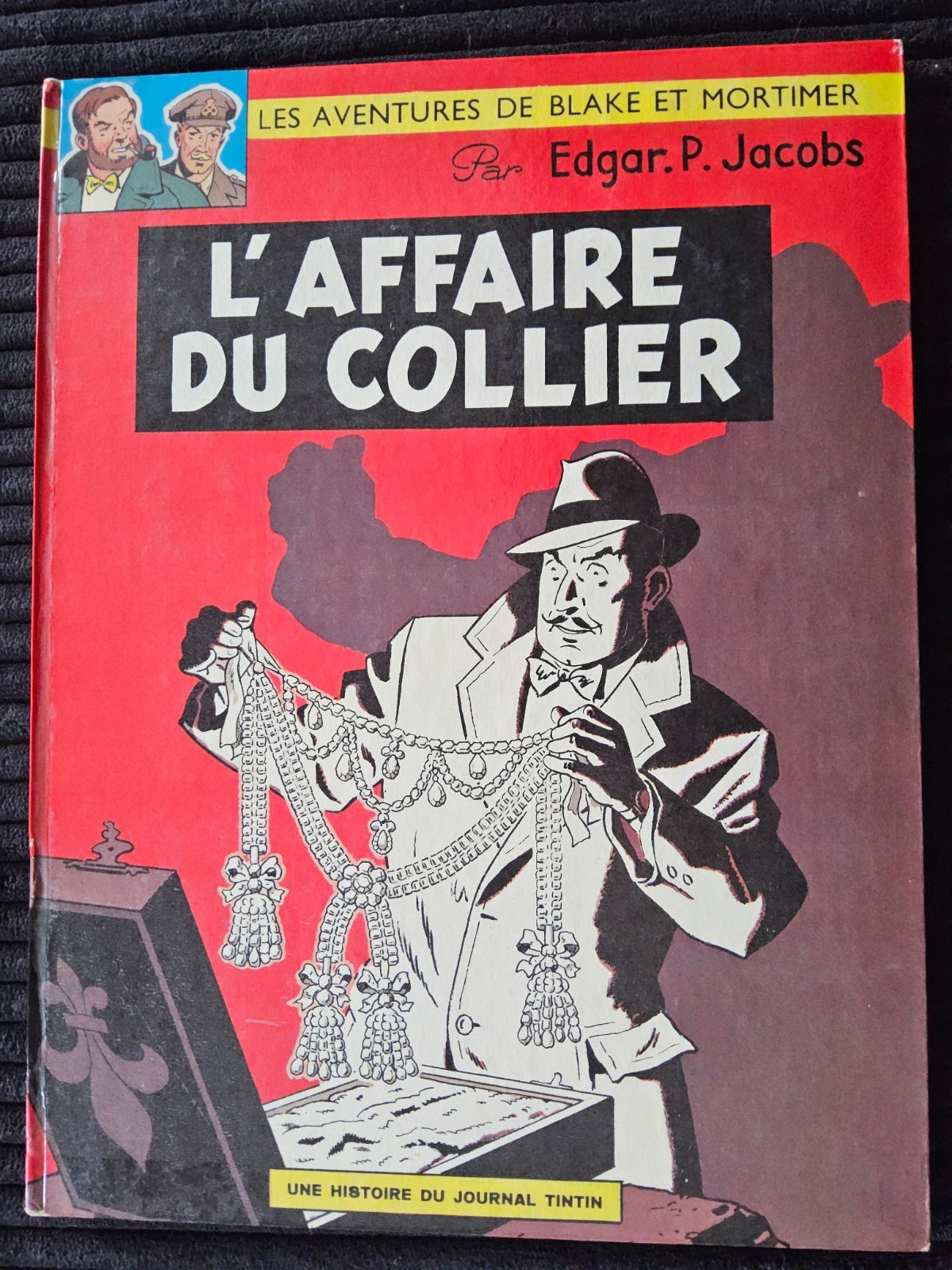 Blake et Mortimer - L’Affaire Du Collier - Veritable EO 1967 - Dargaud - TTBE