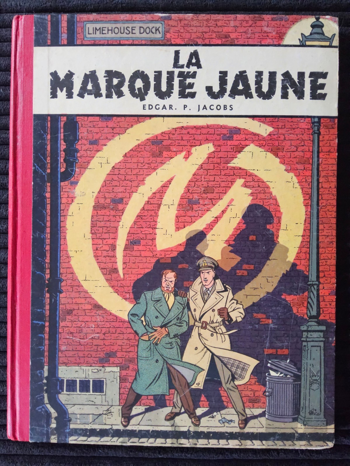 Blake et Mortimer - La marque jaune - EO de 1956 - Lombard - TTBE