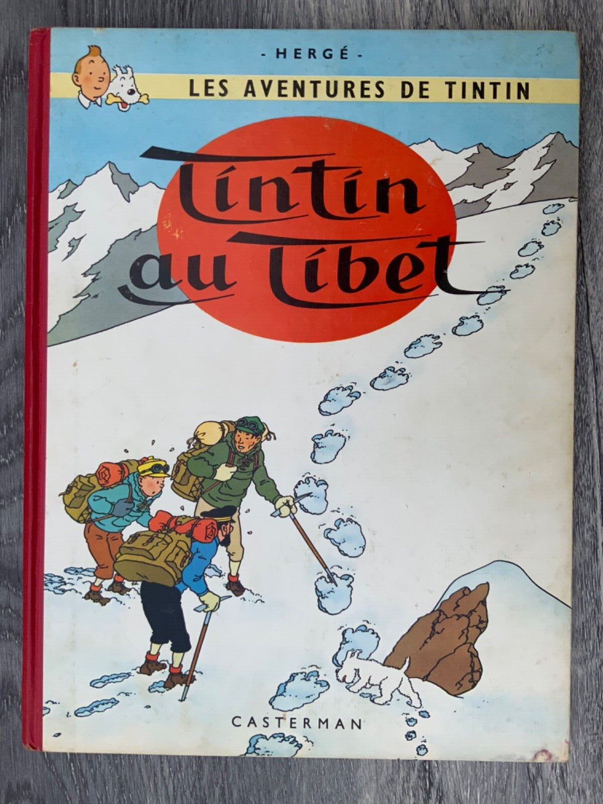 Tintin - Au Tibet - B29 - EO en TBE