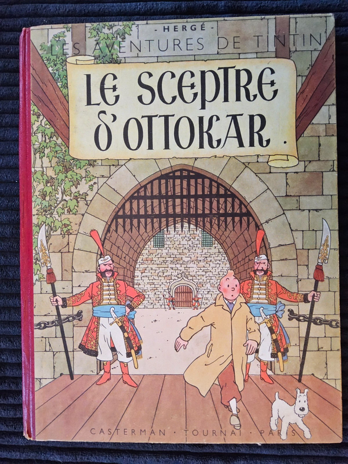 Tintin - Le Sceptre D’Ottokar - B1 - EO Couleurs de 1947 - TBE