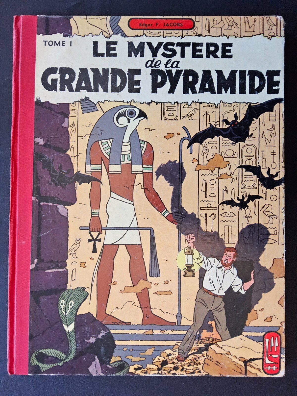 Blake et Mortimer - Le Mystère de la pyramide - T1 - EO de 1954 - Lombard - TBE