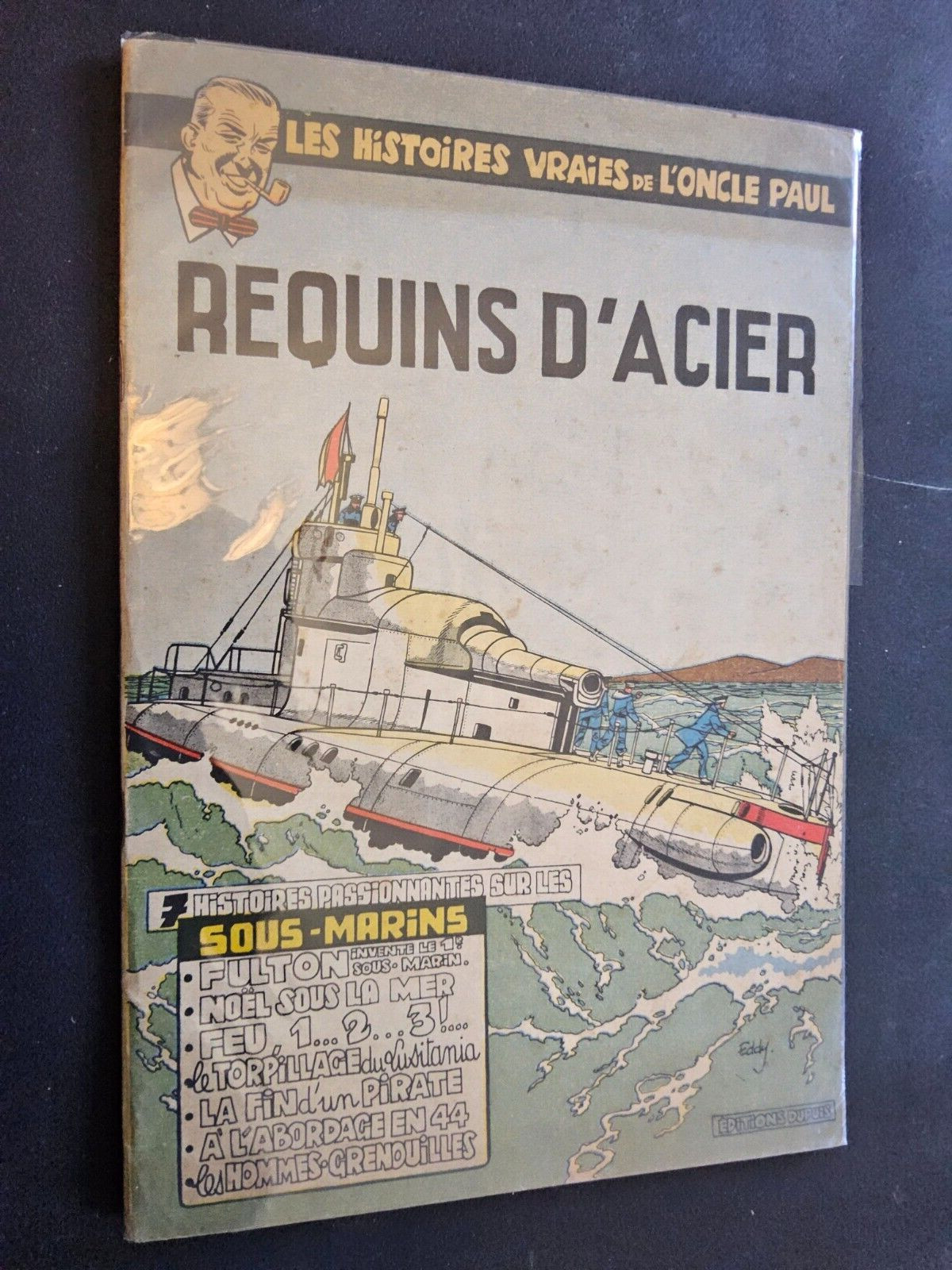 Oncle Paul - EO - Requins d’acier - 1955 - TBE