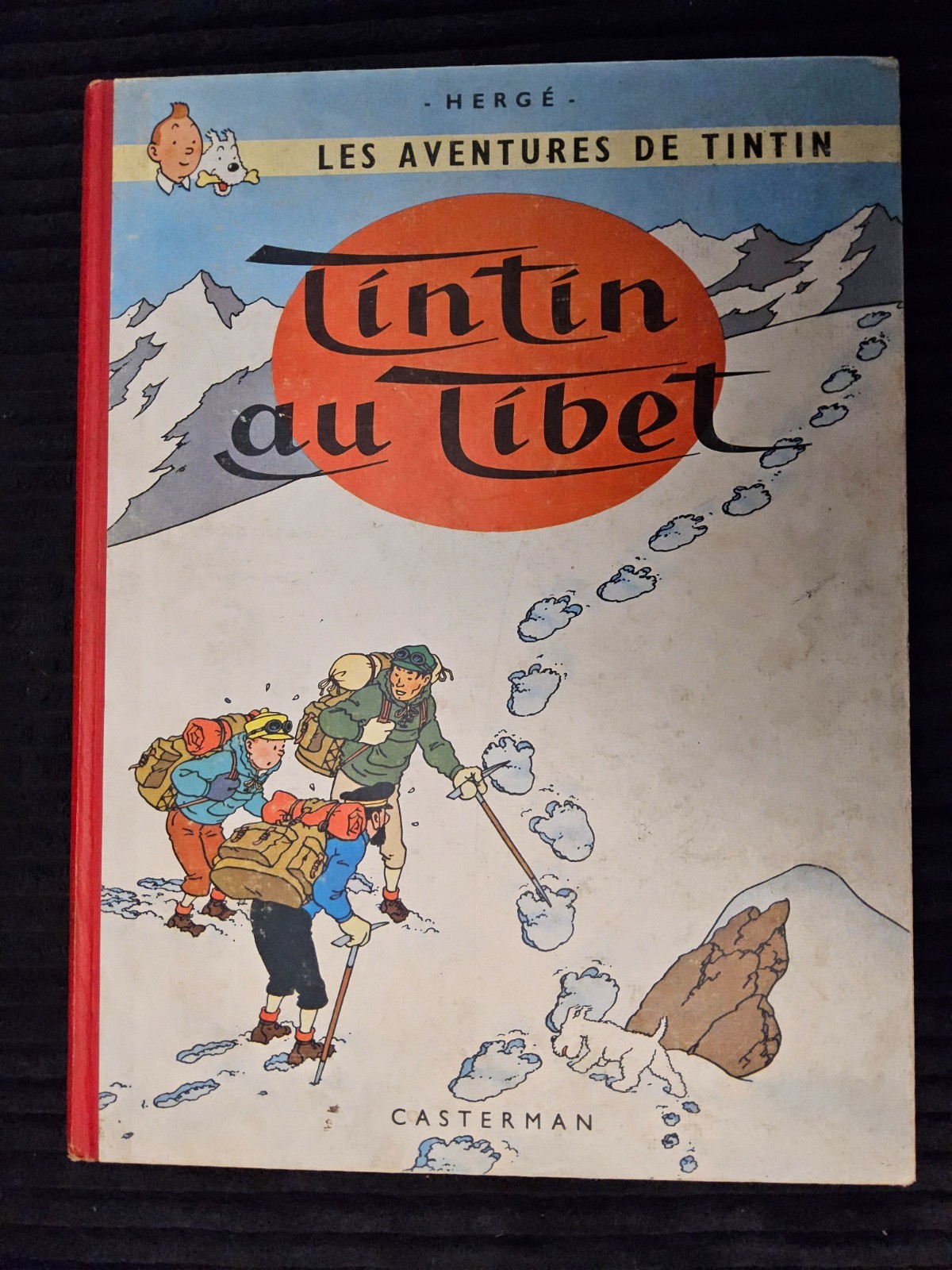 Tintin - Au Tibet - B29 - EO de 1960 - TBE