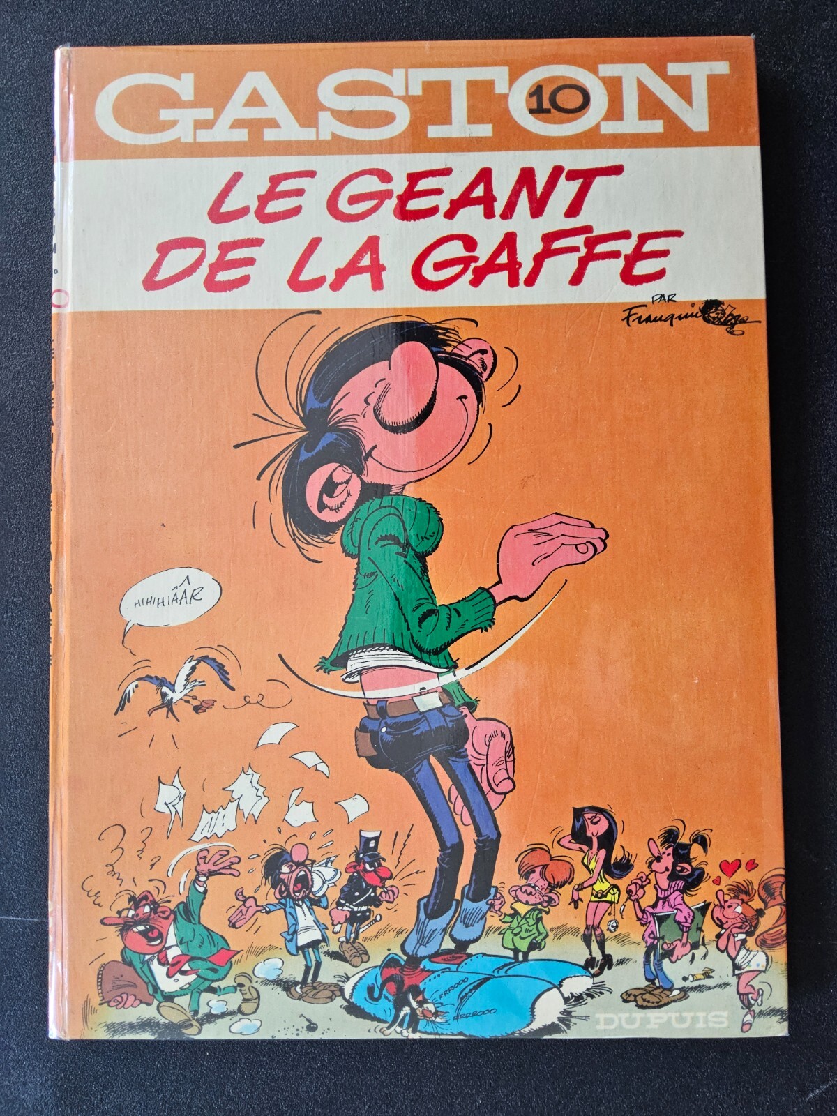 Gaston - Le géant de la gaffe - N°10 de 1972 - EO - TTBE - Proche du neuf