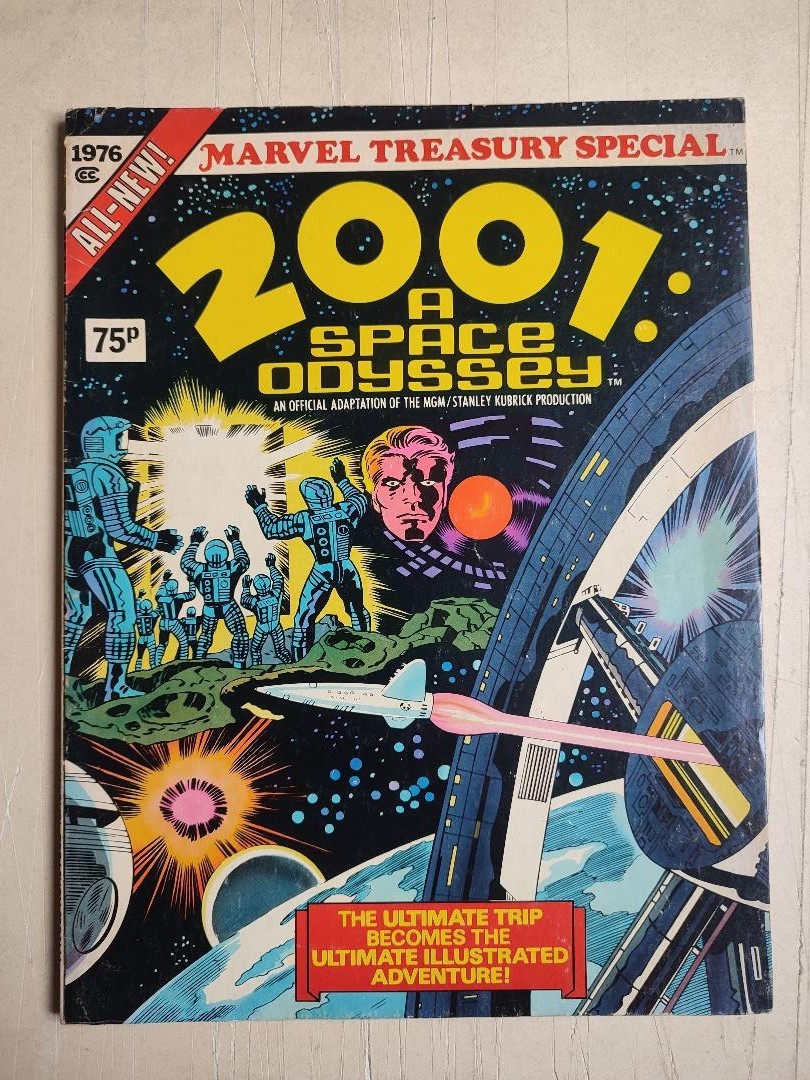 RARISSIME KIRBY 2001 A Space Odyssey MARVEL TREASURY SPECIAL eo 1976 TBE