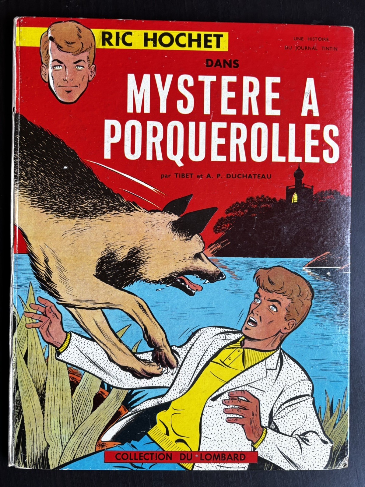 Ric Hochet Mystère A Porquerolles EO 1964 Tibet Duchateau