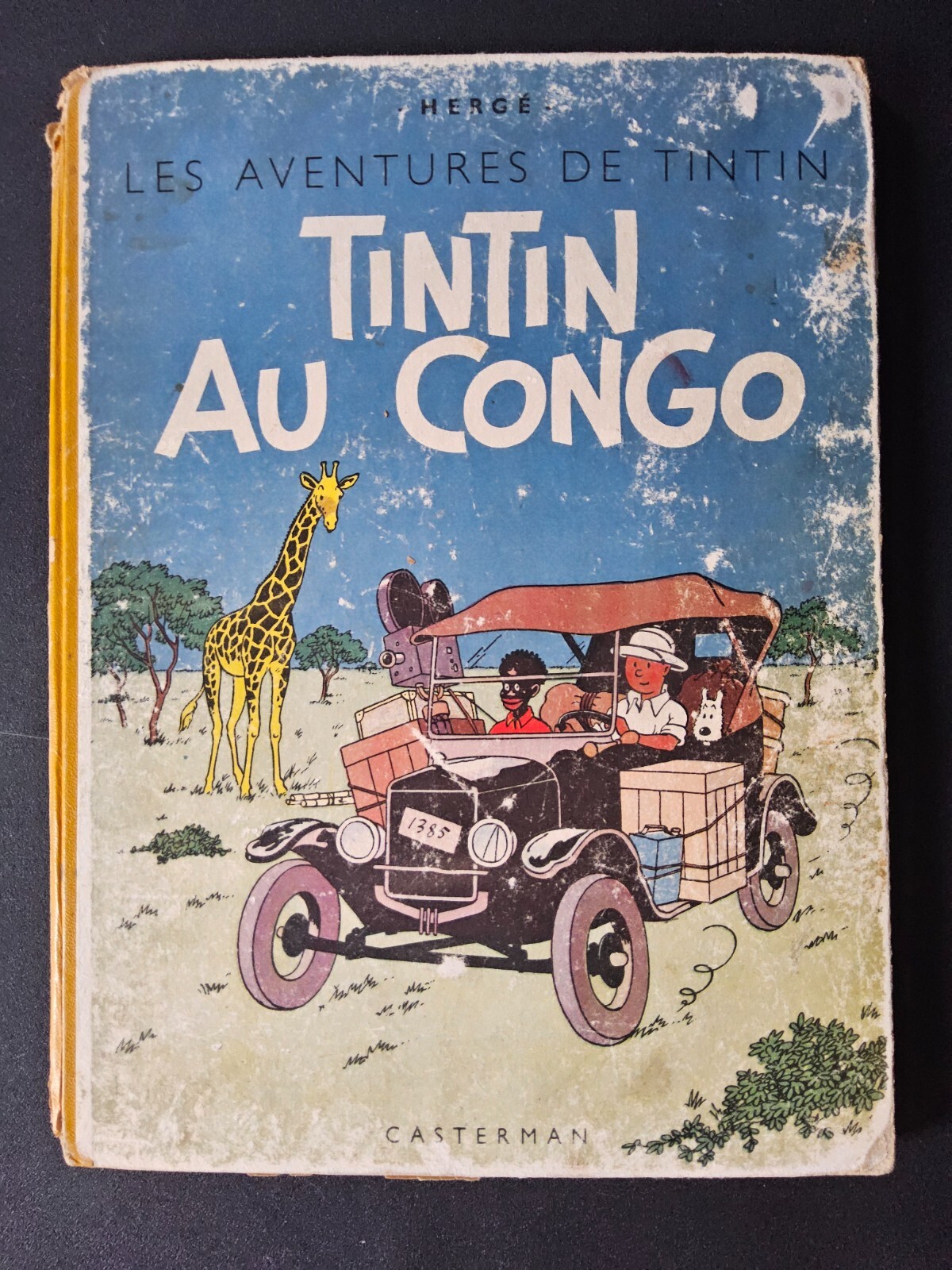 Tintin - Au Congo - EO Couleurs - B1 De 1946 - Papier Epais