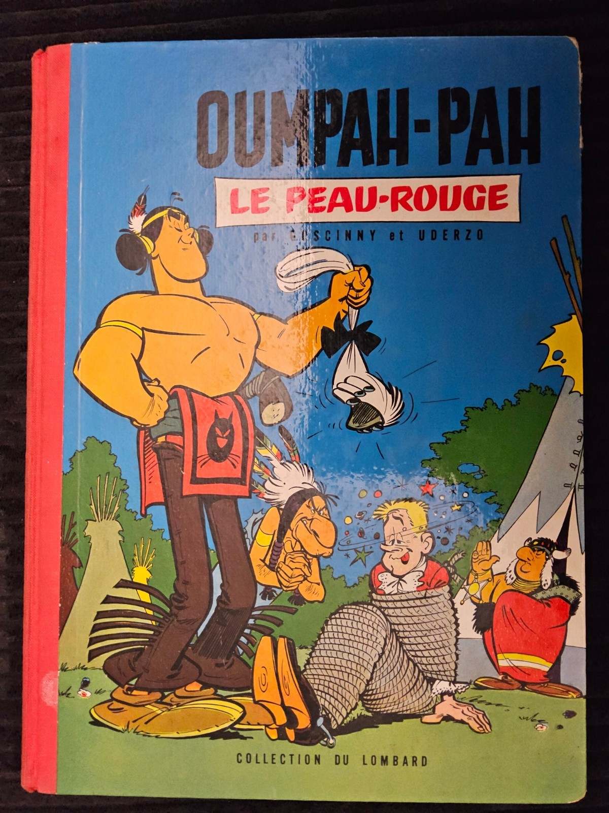 Oumpah-Pah  - Le Peau-Rouge - EO de 1961 - Lombard - TBE