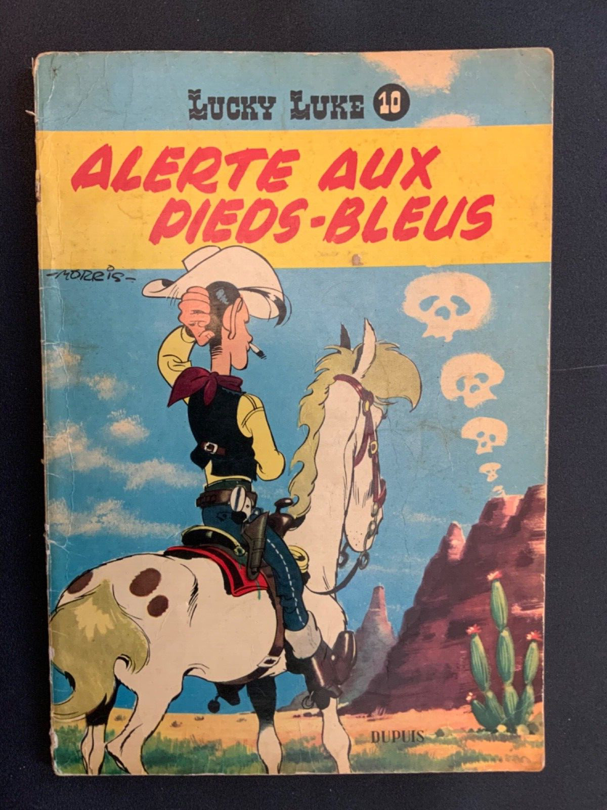 Lucky Luke - Alerte Aux Pieds-Bleus - EO de 1958 - BE