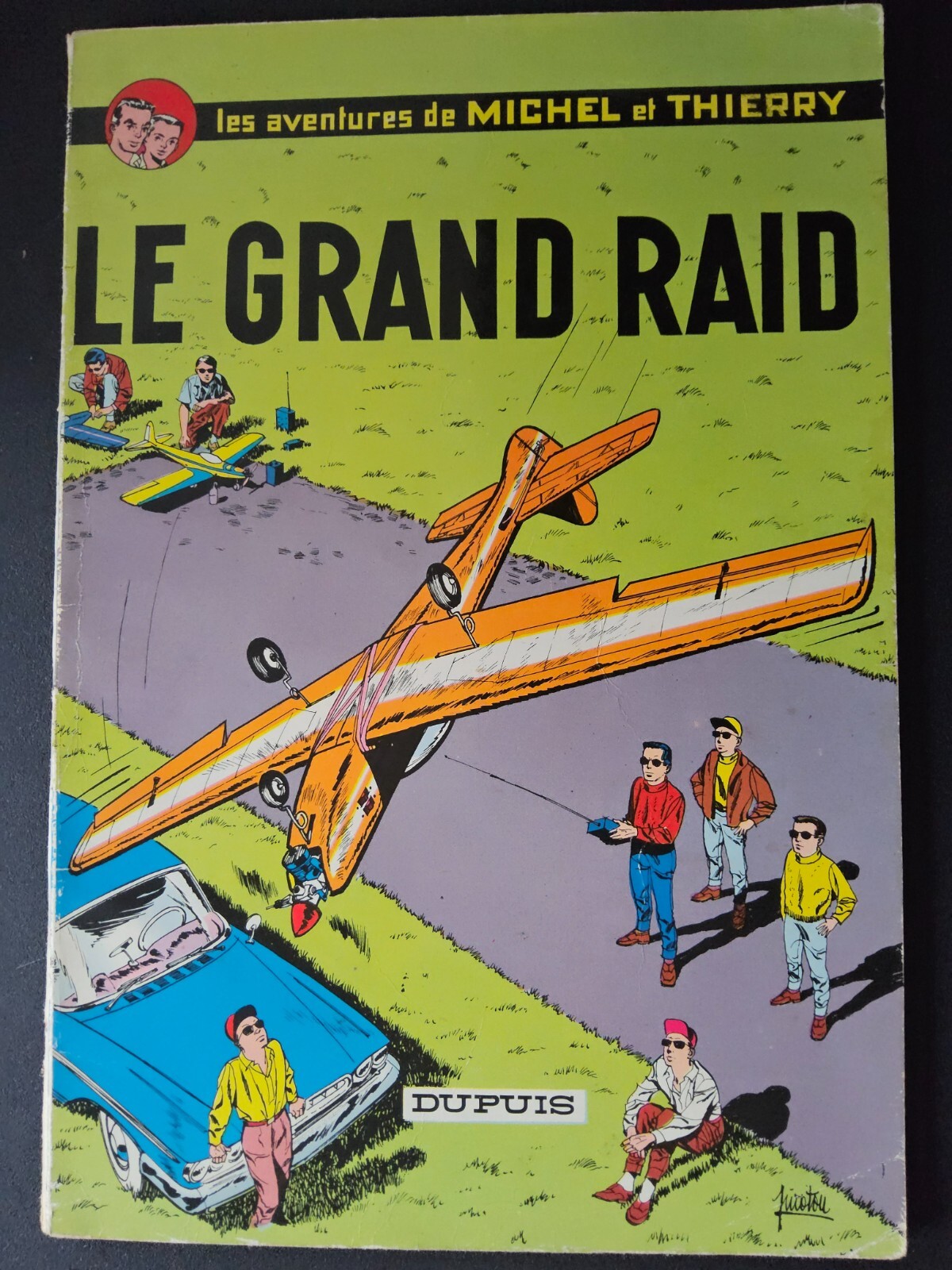 Michel et Thierry - Le Grand Raid - EO de 1963 - Dupuis - TBE
