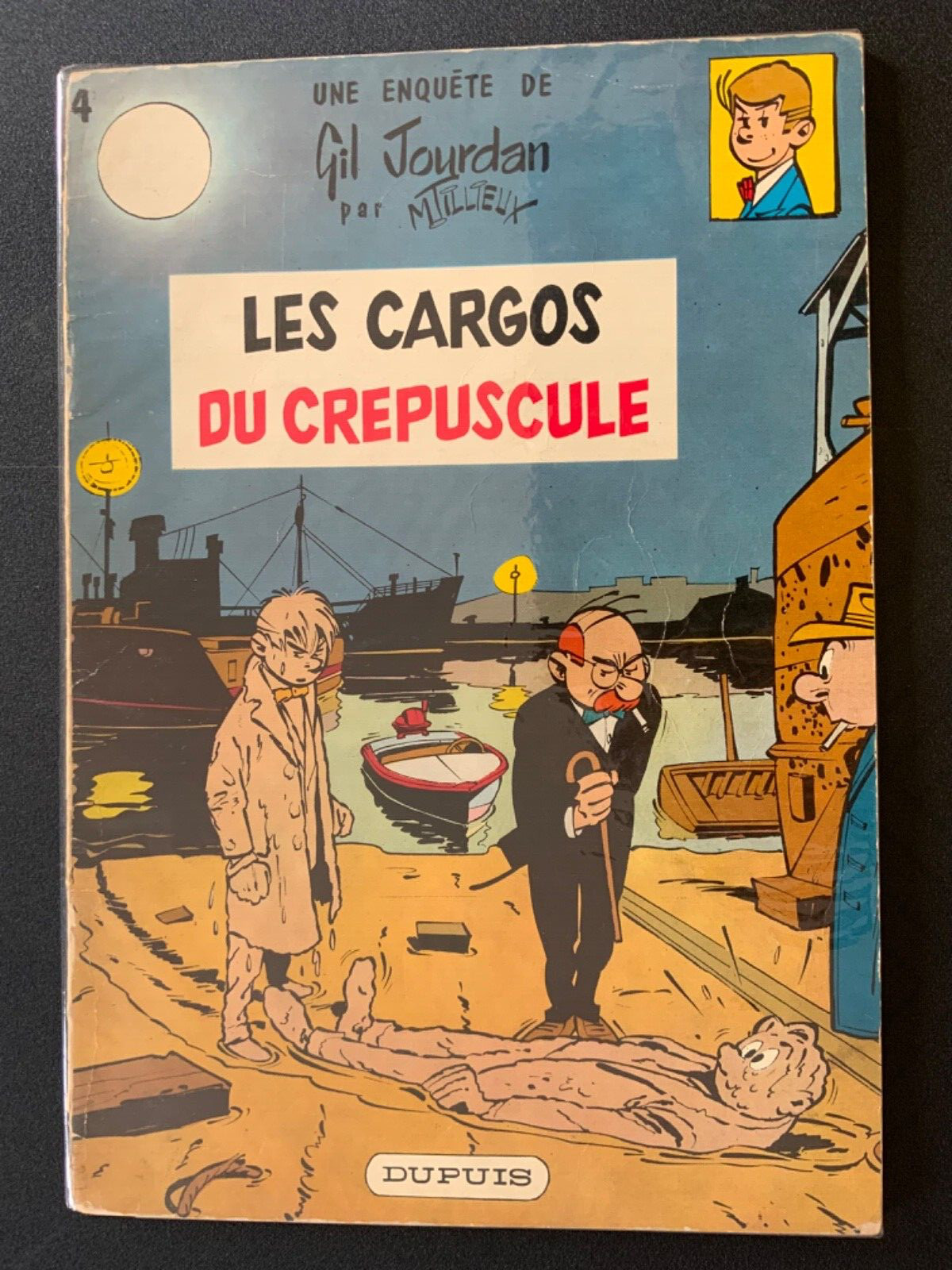Gil Jourdan - Les Cargos Du Crépuscule - EO de 1961 - TBE