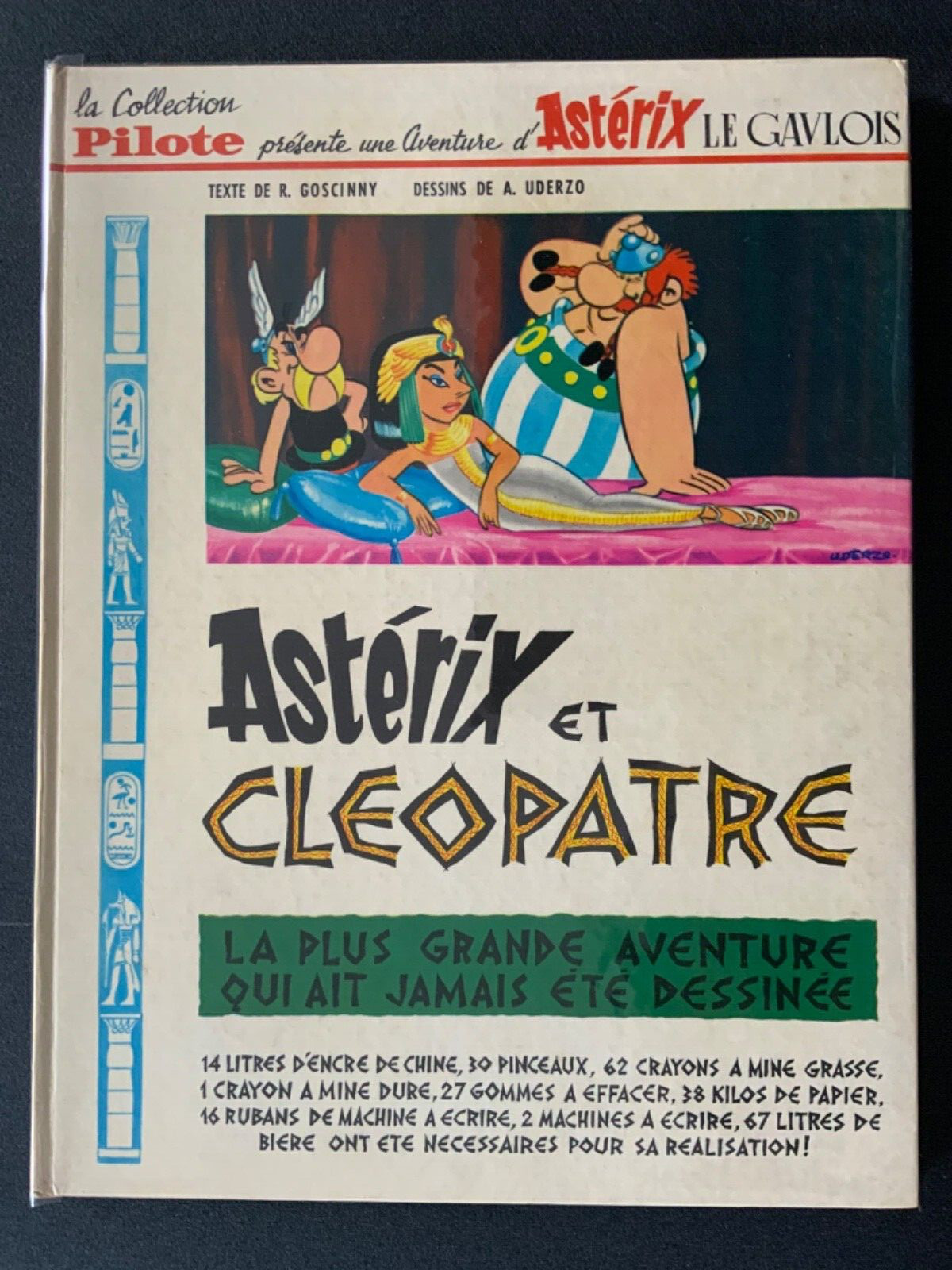Astérix et Cleopatre - Collection pilote - EO de 1965 - TTBE - Proche Du Neuf