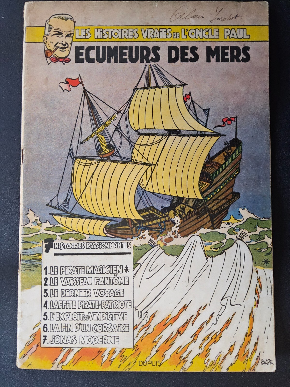 Oncle Paul - Ecumeurs des mers - EO de 1955 - TBE