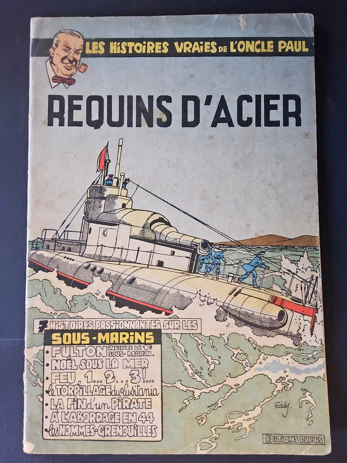 Oncle Paul - EO - Requins d’acier - 1955 - BE