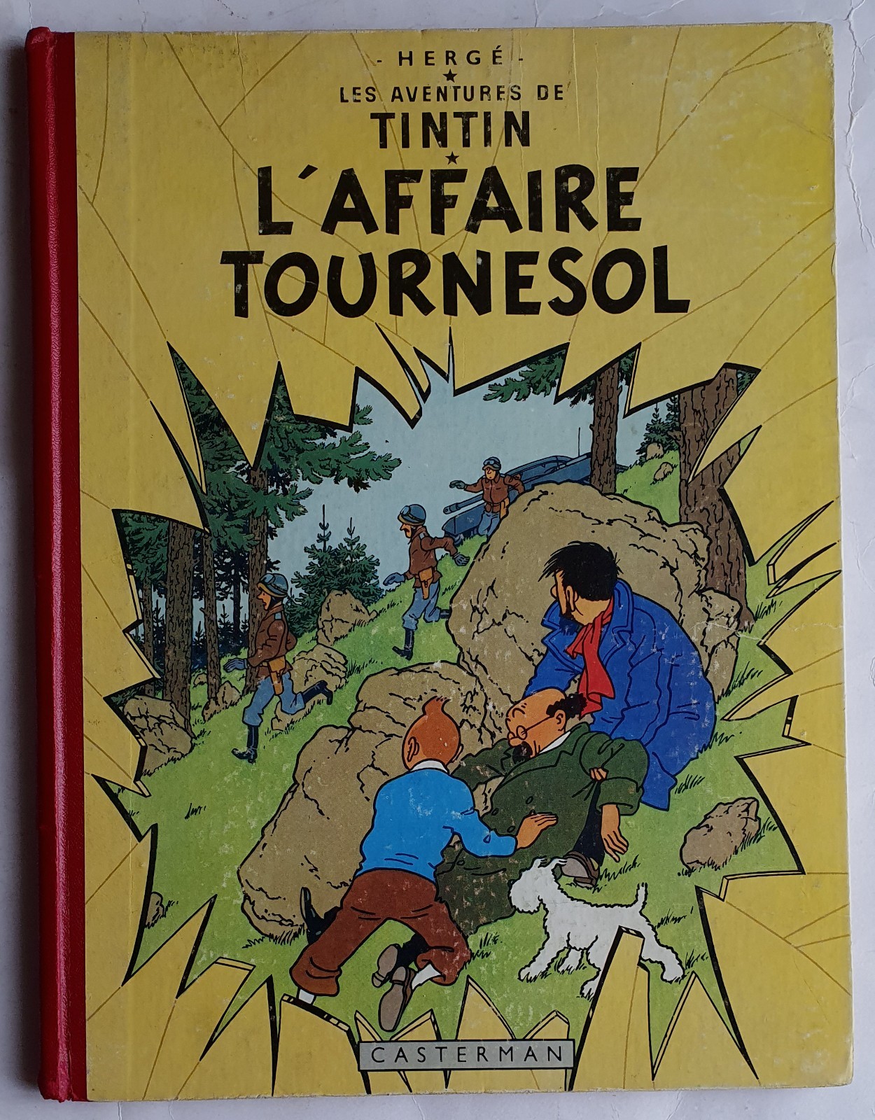 BD TINTIN L'AFFAIRE TOURNESOL EO Française 4è PLAT B19 HERGE (2)