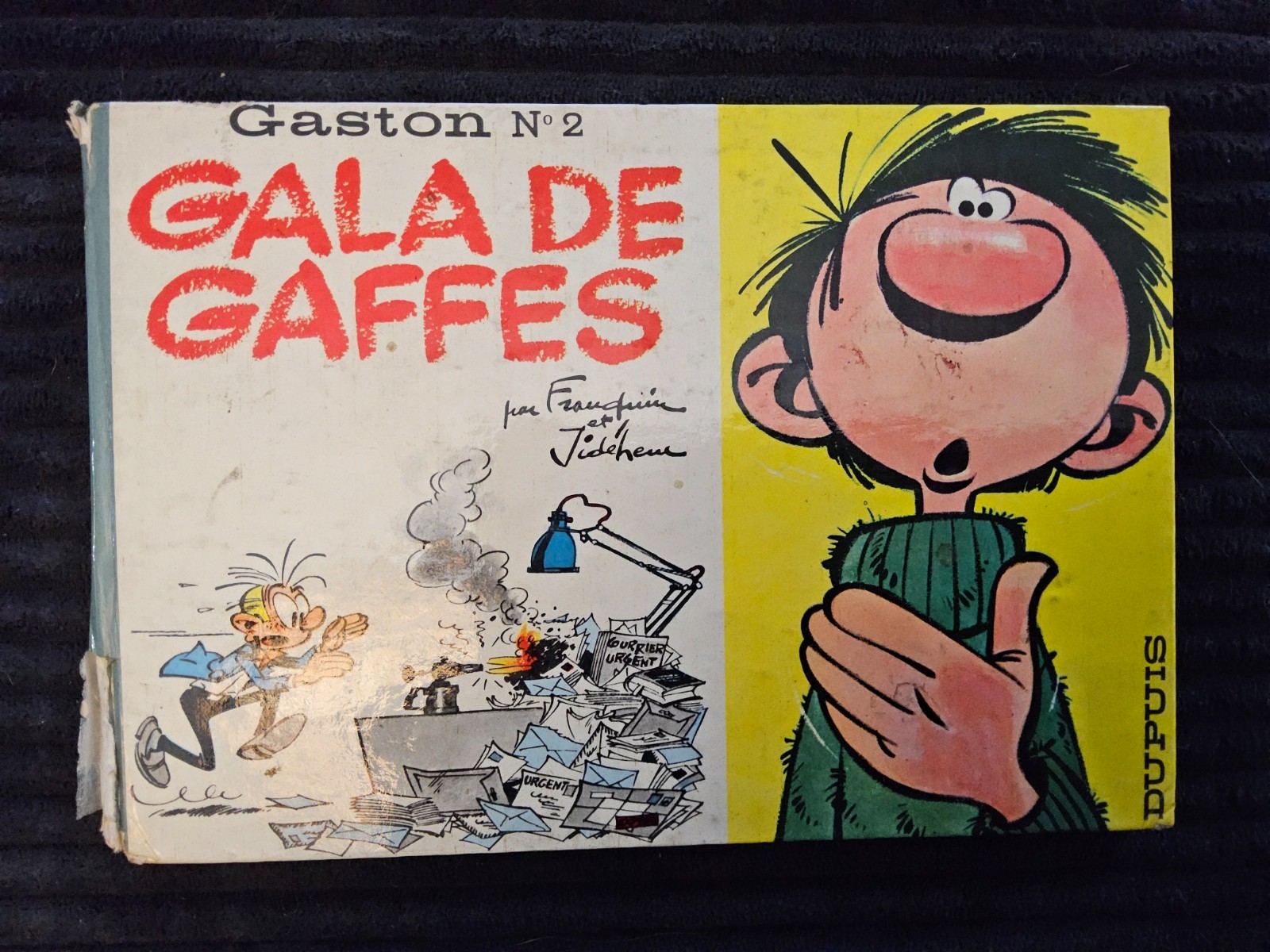 Gaston Lagaffe - Gala de gaffes - N°2 de 1963 - EO - BE