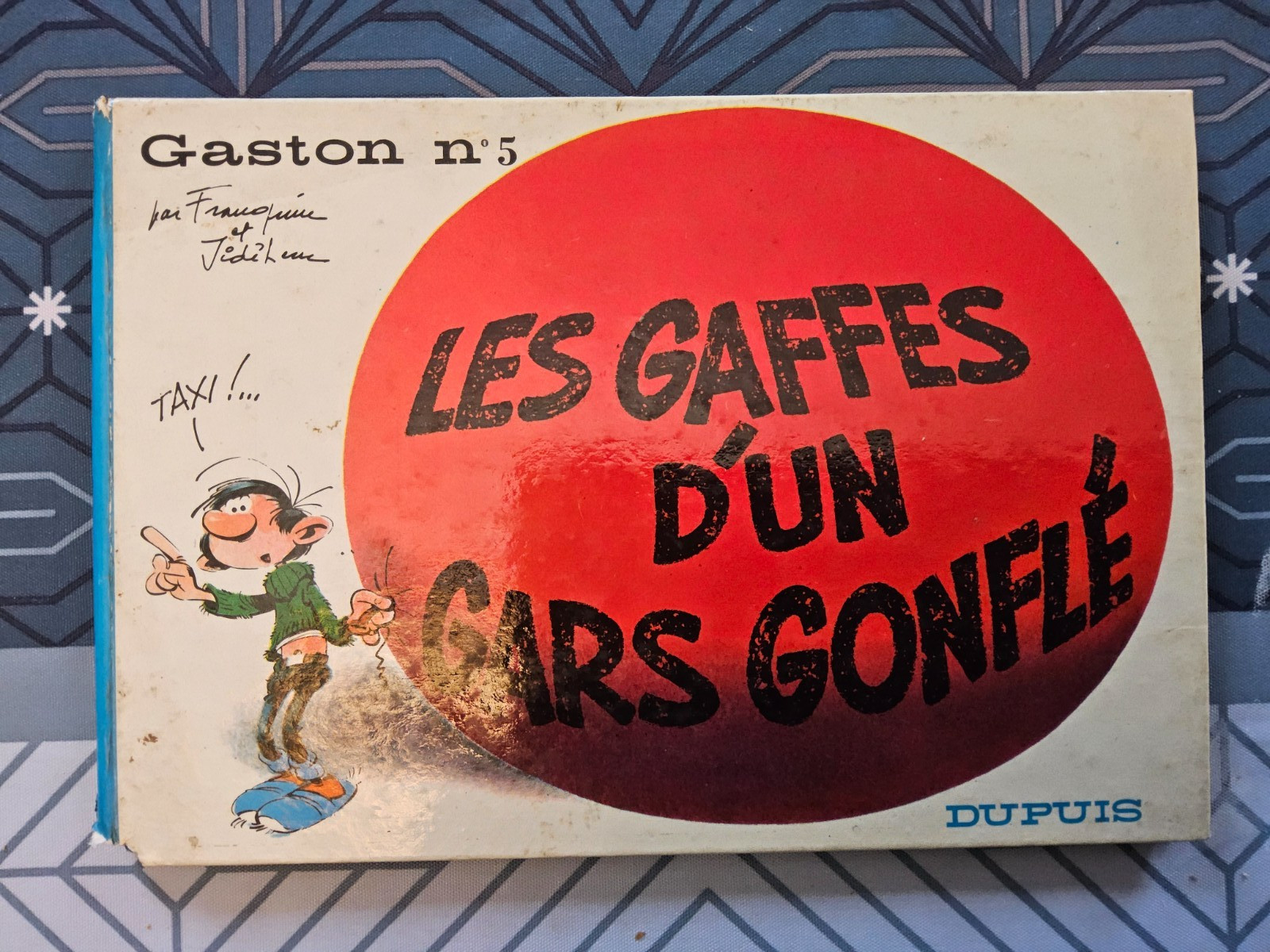 Gaston Lagaffe - Les gaffes d’un gars gonflé - N°5 de 1967 - EO - BE