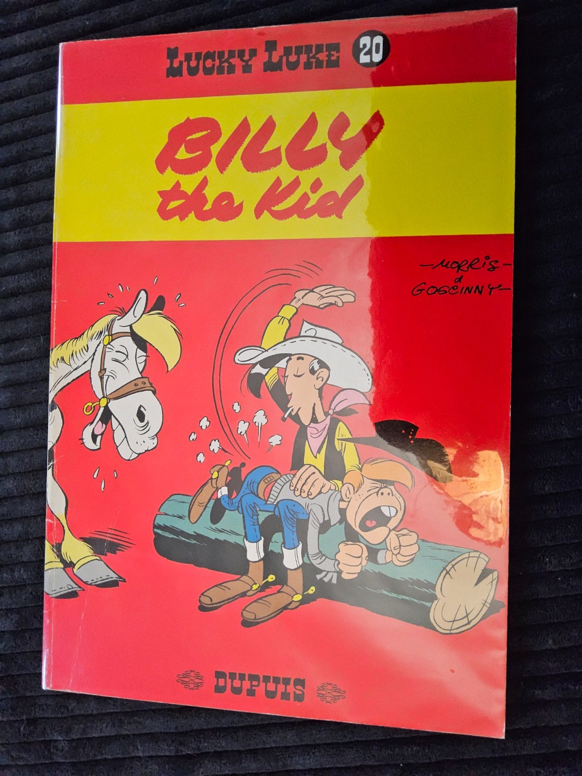 Lucky Luke - Billy the kid - EO de 1962 - Magnifique livre en TTBE