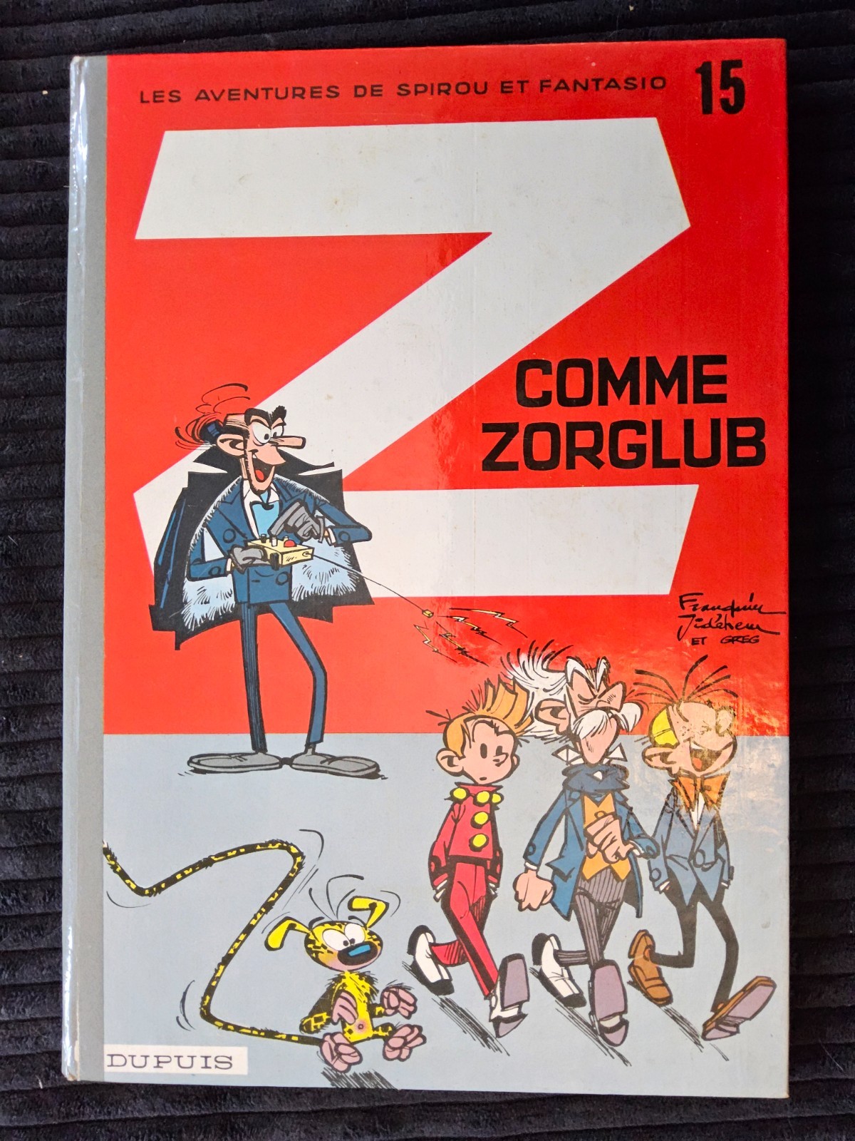Spirou - Z comme Zorblub - Magnifique EO de 1961 - TTBE