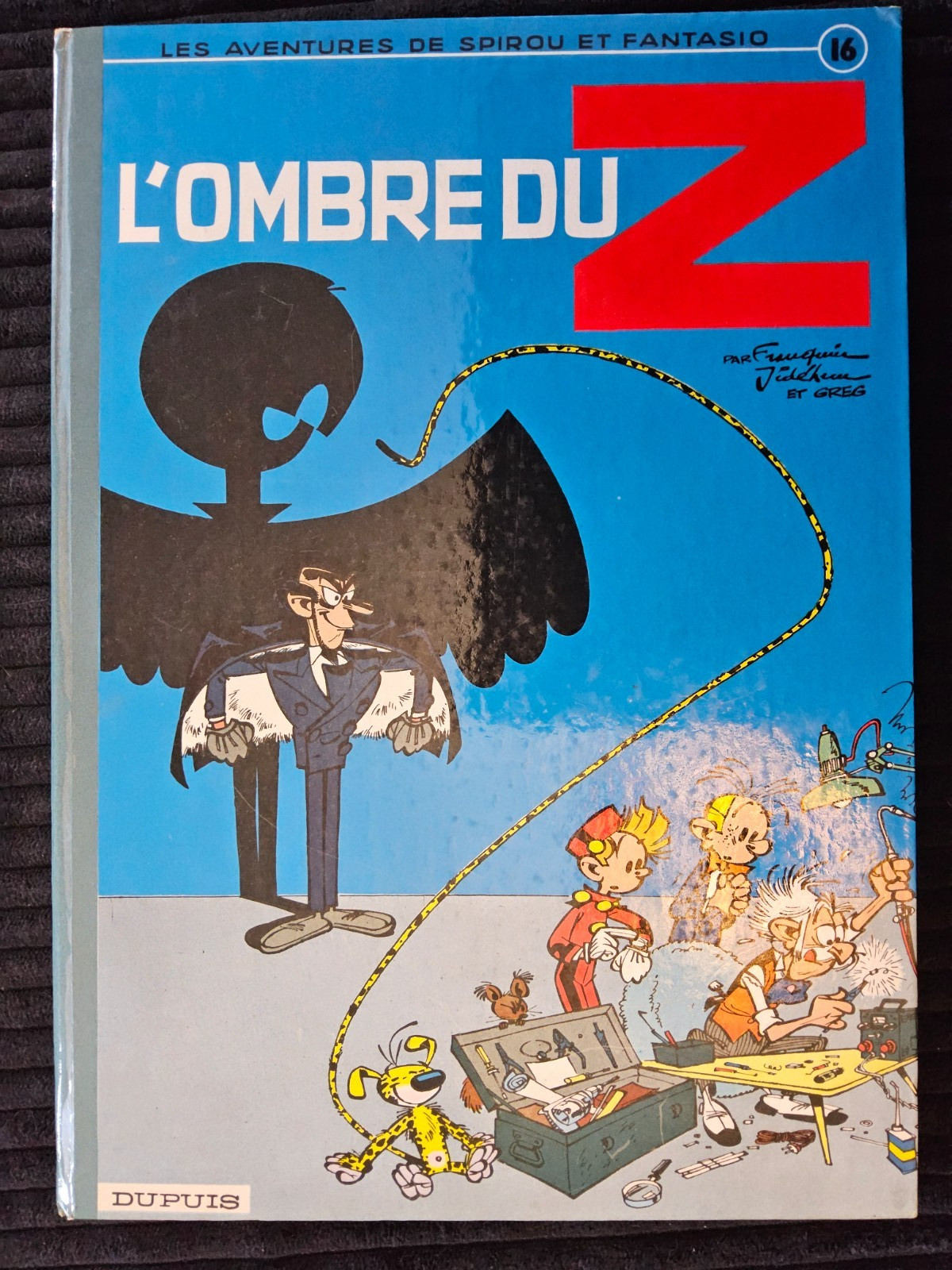 Spirou - L’ombre du Z - Magnifique EO de 1962 - TTBE