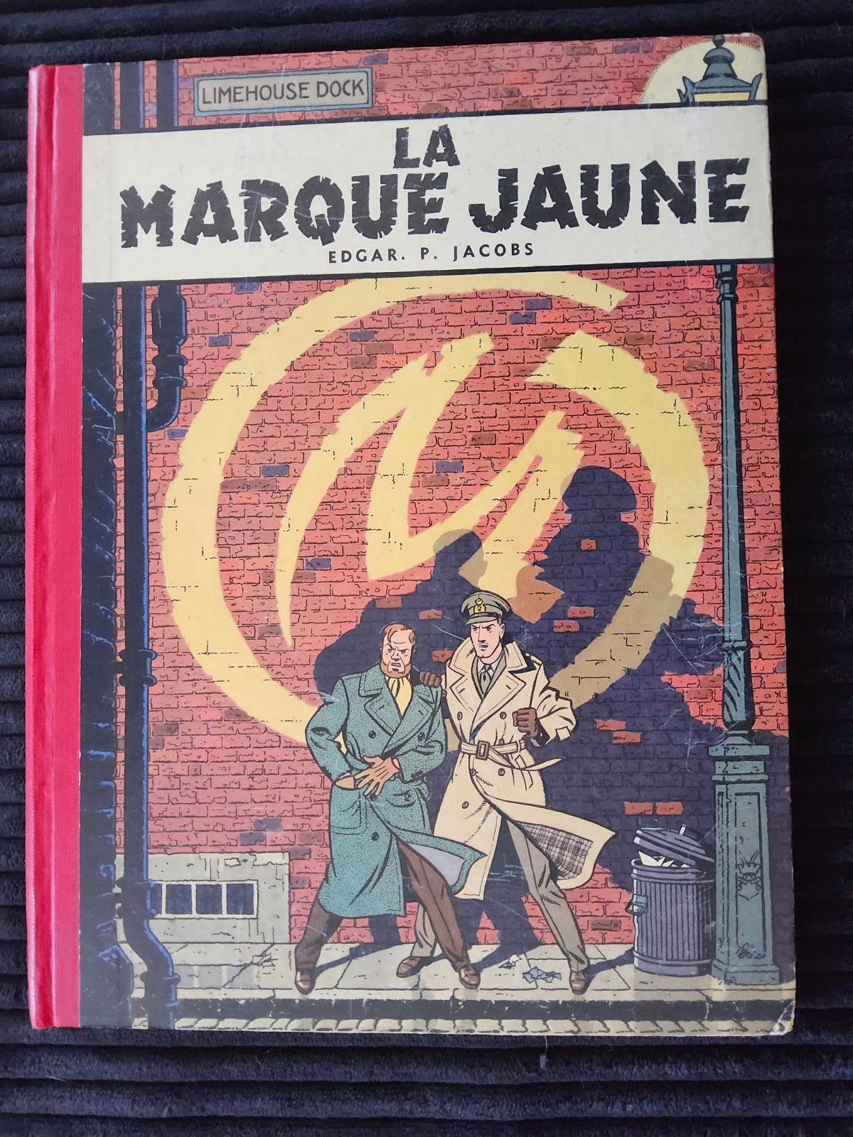 Blake et Mortimer - La marque jaune - EO de 1956 - Lombard - TBE