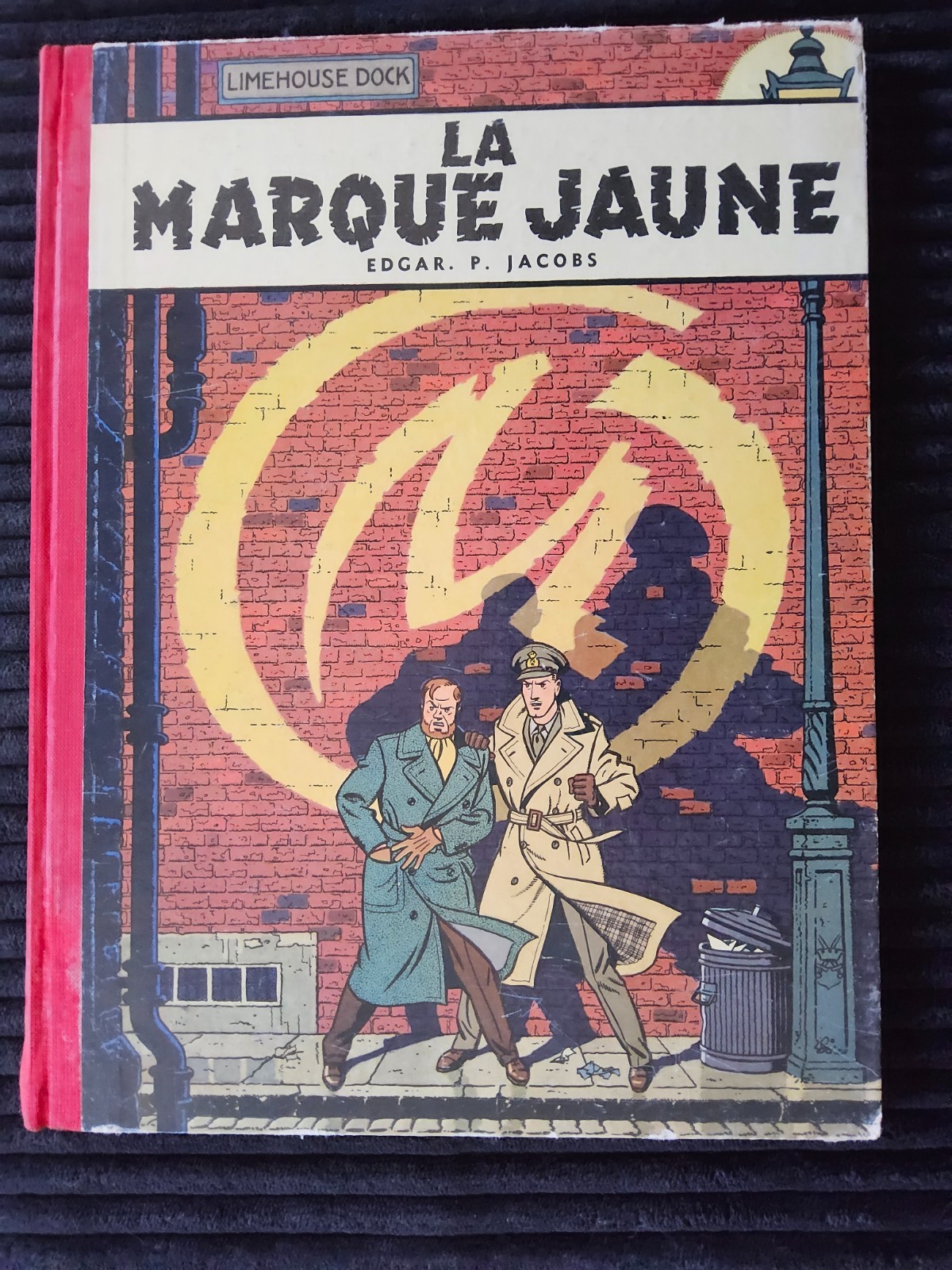 Blake et Mortimer - La marque jaune - EO de 1956 - Lombard - TBE
