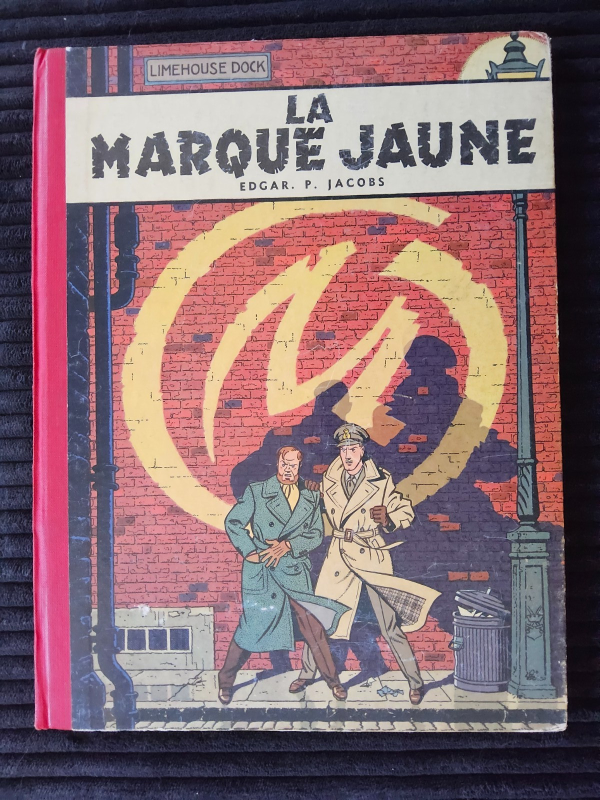 Blake et Mortimer - La marque jaune - EO de 1956 - Lombard - TBE