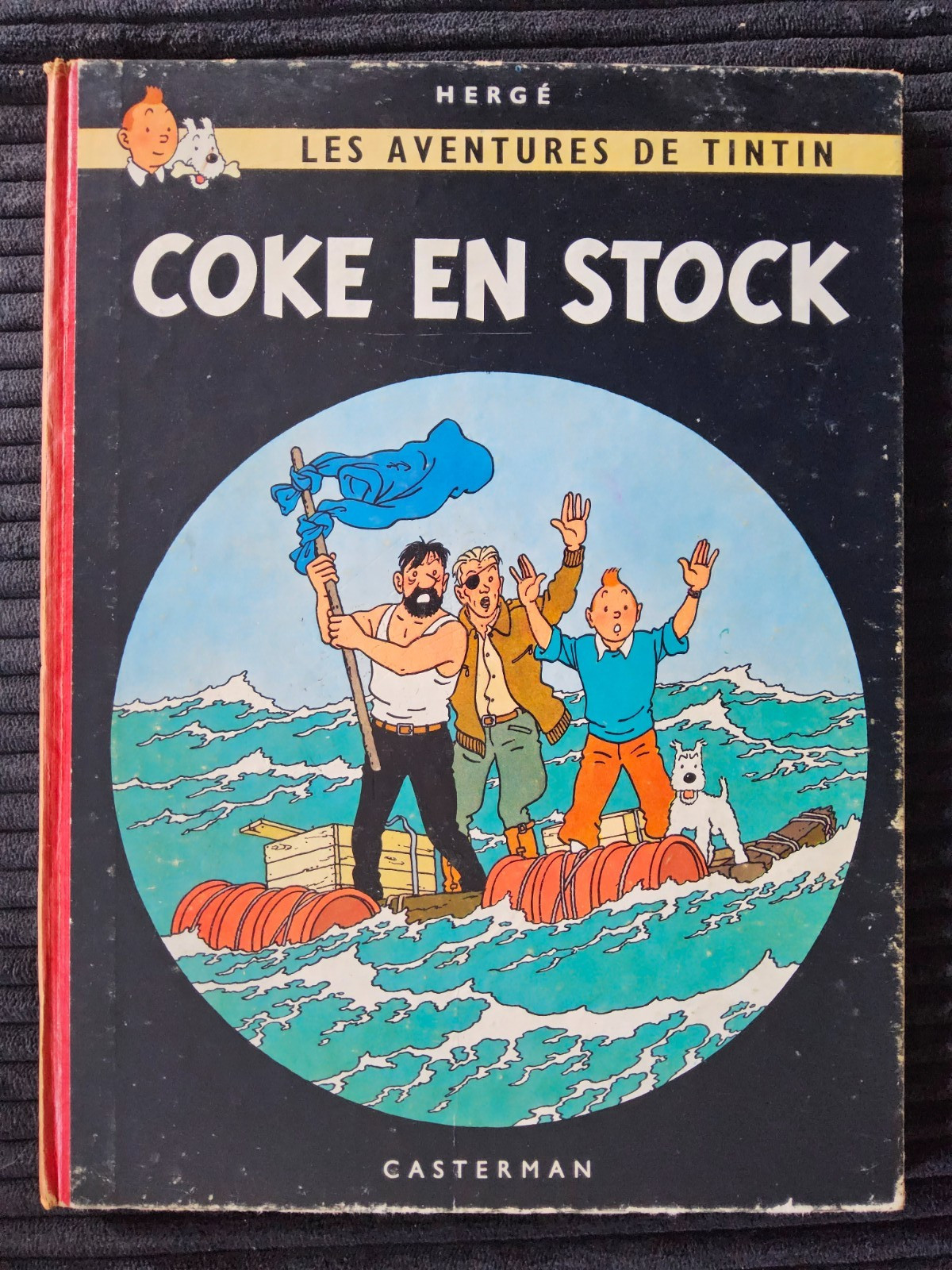 Tintin - Coke En Stoke - Edition originale - B24 - EO de 1958 - BE