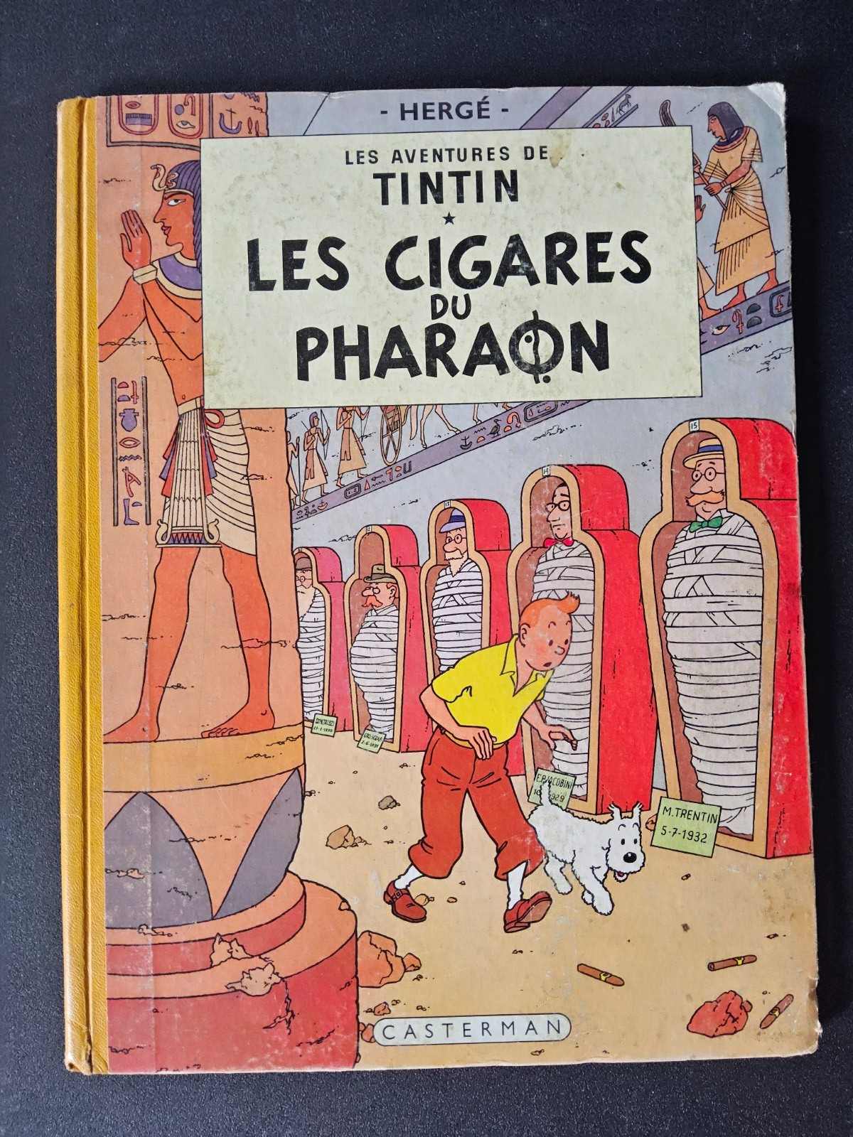 Tintin - Les Cigares Du Pharaon - B14 -  EO Couleurs Française
