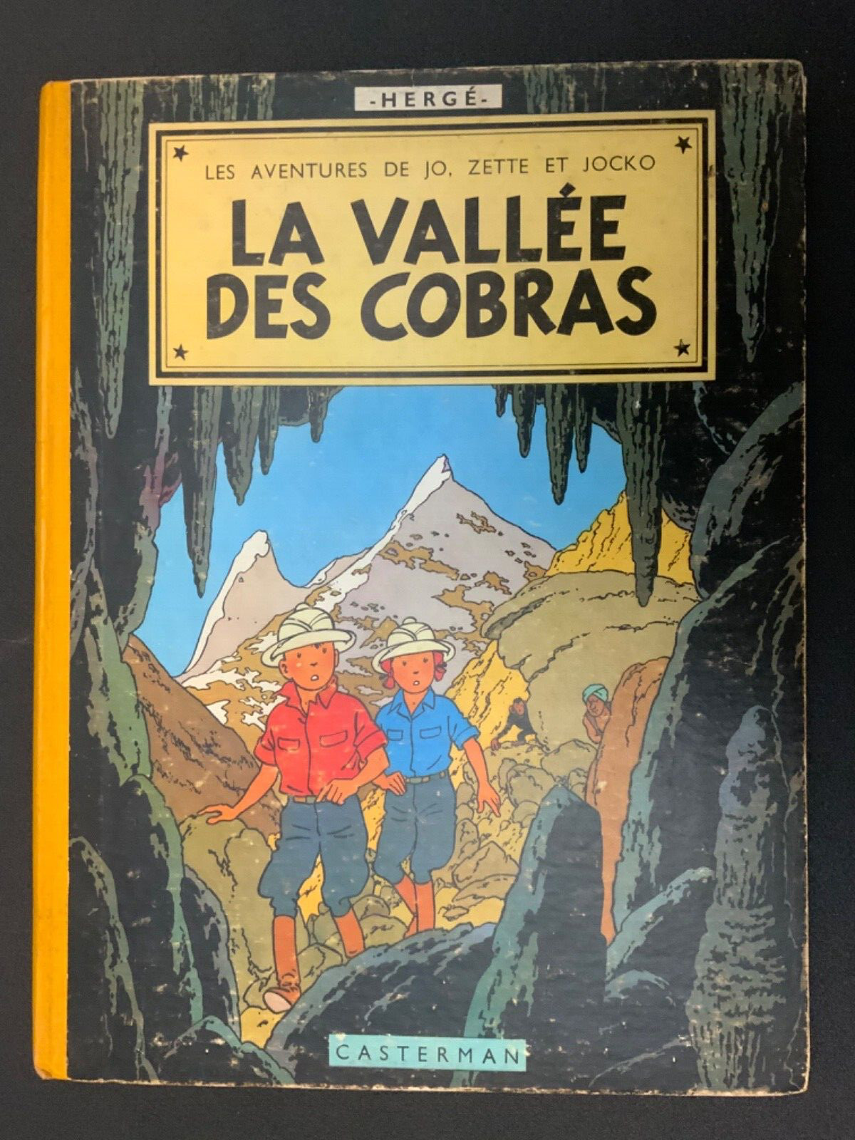 Jo Zette et Jocko - La Vallée Des Cobras - EO B20 Bis - 1957 - TBE - Tintin
