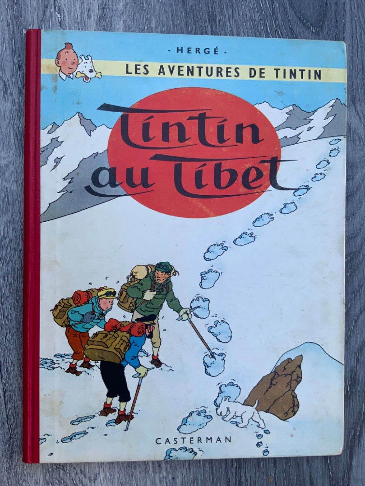 Tintin - Au Tibet - EO de 1963 - B29 - TBE