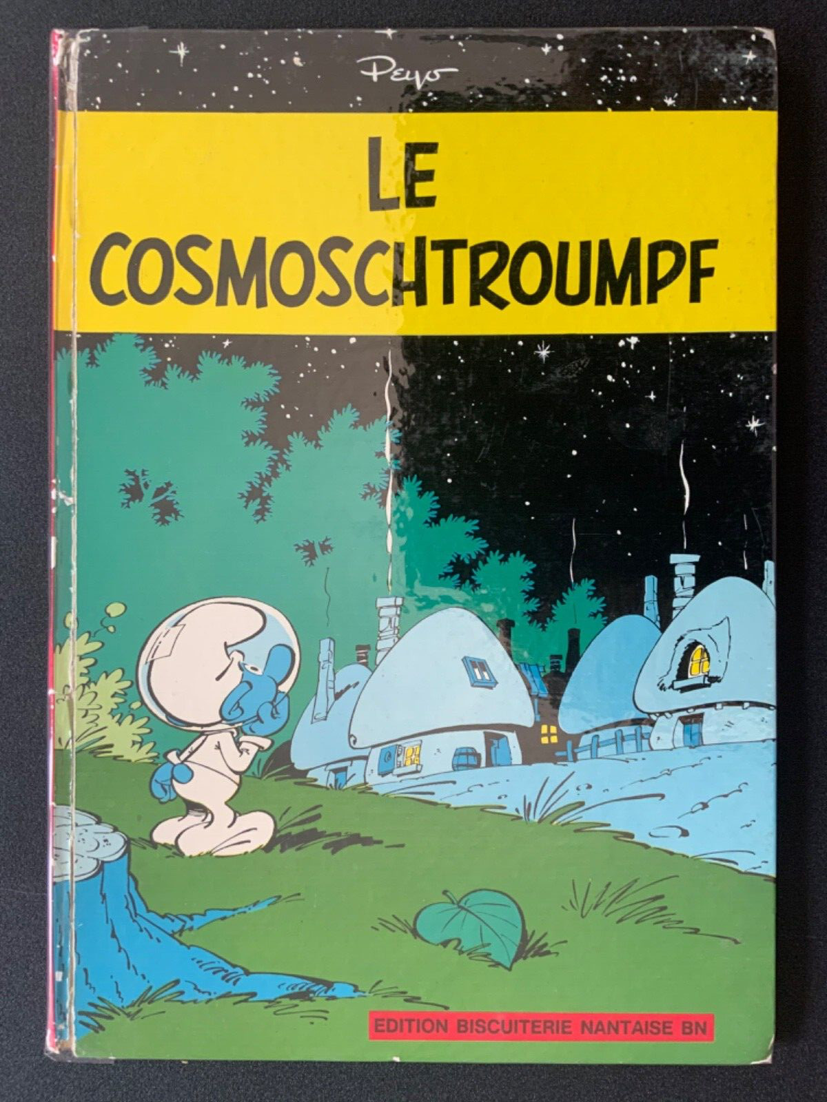 Les Schtroumpfs  - Le Cosmochtroumpf  - Biscuiterie Nantaise - EO de 1967 - BE