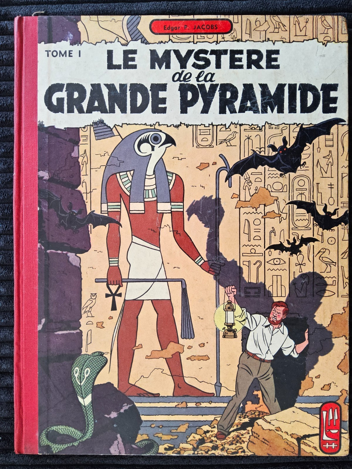 Blake et Mortimer - Le Mystère de la pyramide - T1 - EO de 1954 - Lombard - TBE