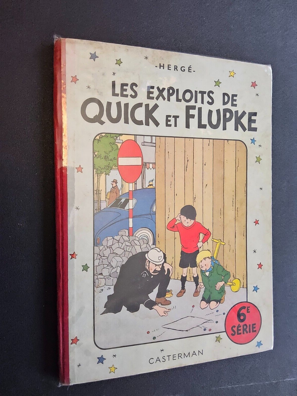EO - Quick et Flupke - 6ème  série  - B9 - 1954 - BE - Tintin