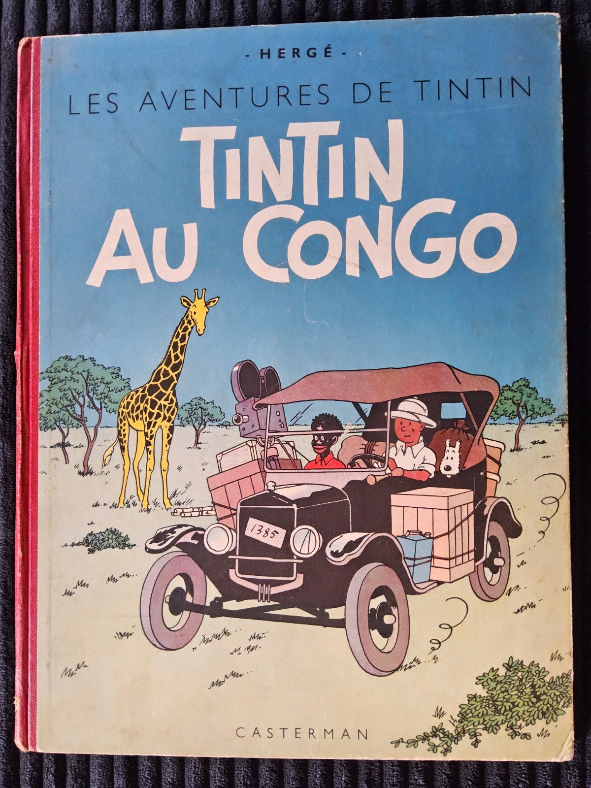 Tintin - Au Congo - B1 - EO De 1947 - Magnifique livre en TTBE