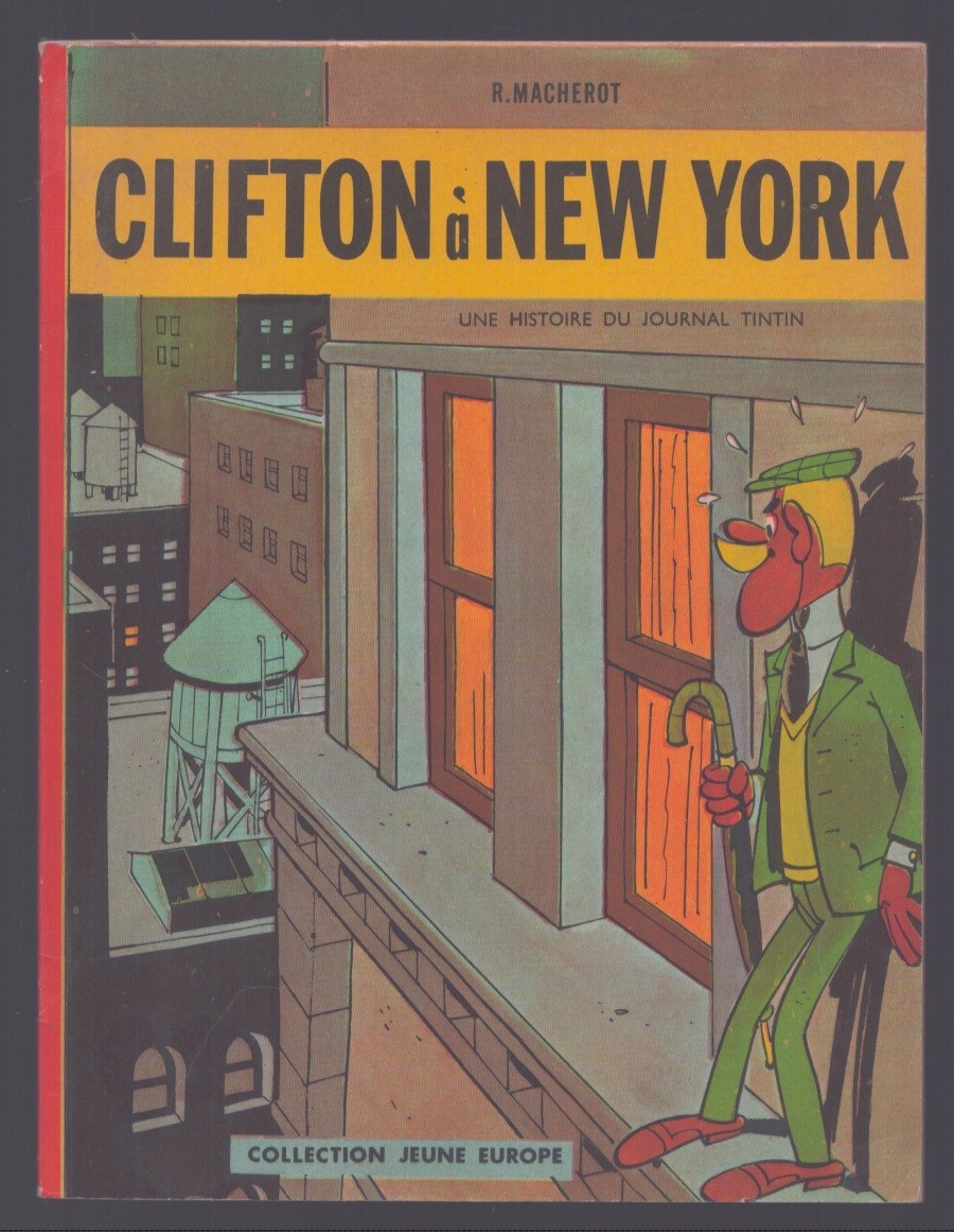 MACHEROT . CLIFTON A NEW YORK . EO . JEUNE EUROPE N°15 . 1962 .