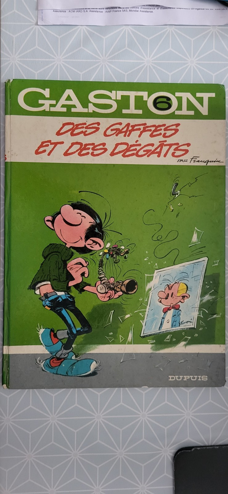 BD - GASTON LAGAFFE EO - 1968 - BON ETAT