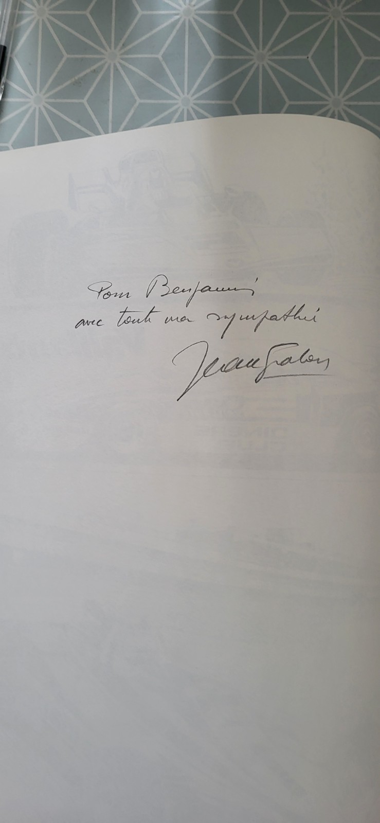 BD - MICHEL VAILLANT EO - CATEGORIE POIDS LOURDS - DEDICACE PAR JEAN GRATON